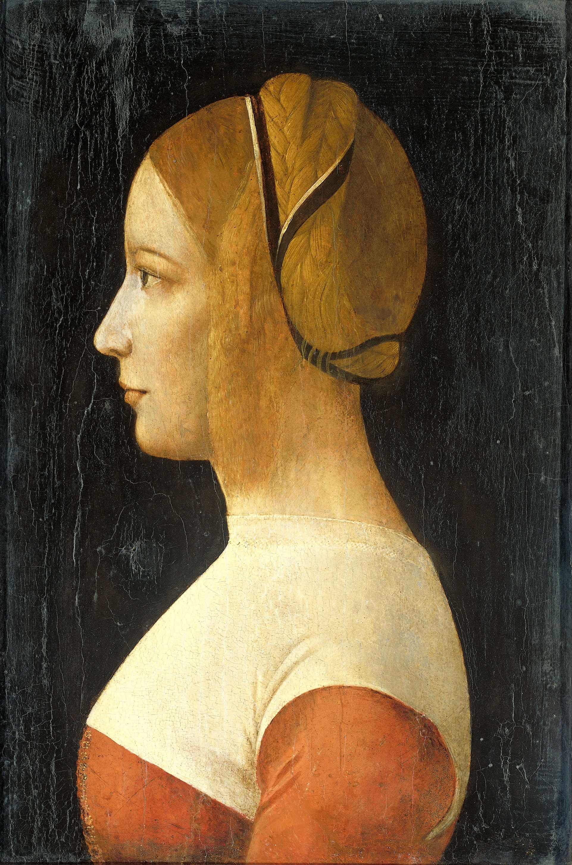 Portrait of a young woman by Vincenzo Foppa