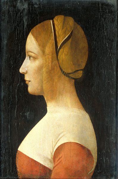 Portrait of a young woman by Vincenzo Foppa