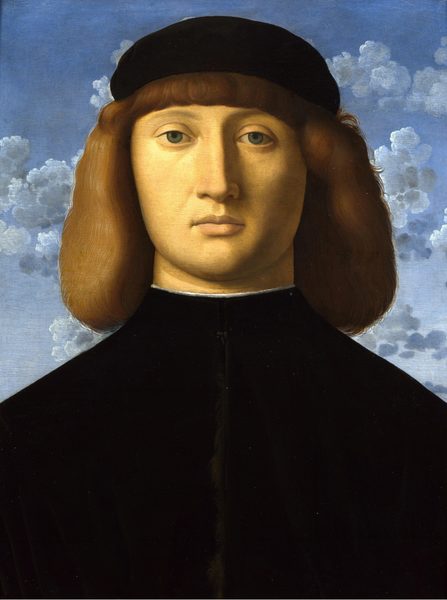 Portrait of a young Man by Vincenzo Catena