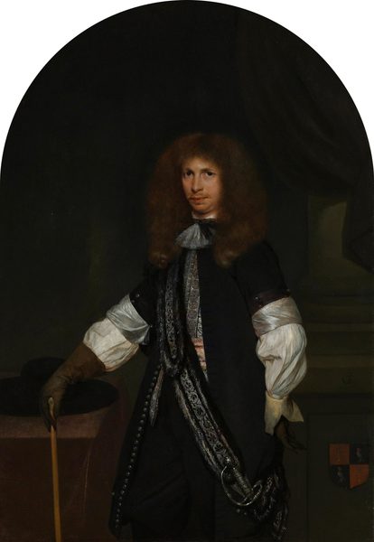 Portrait of Jacob de Graeff (1642-1690). by Gerard ter Borch