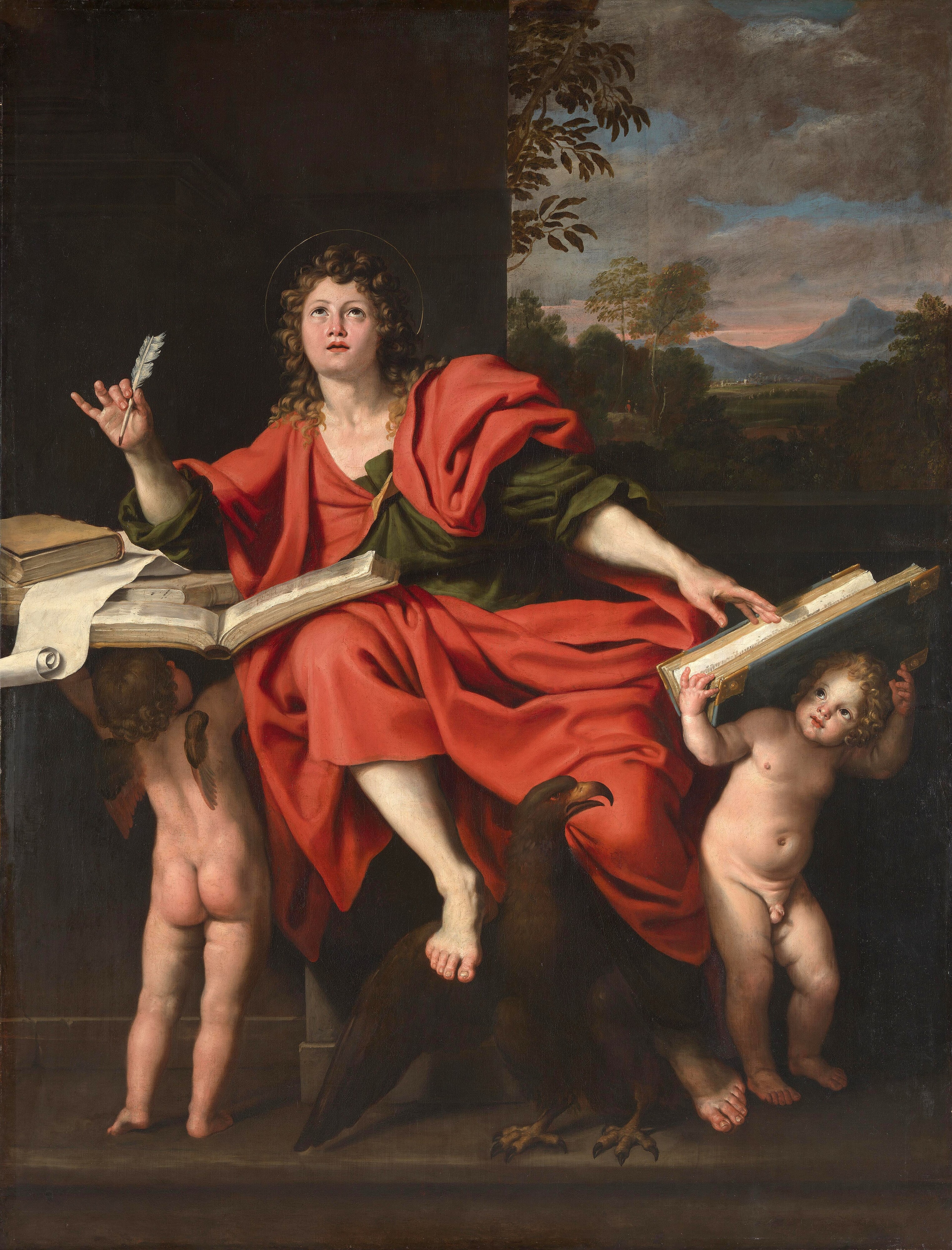 Saint John the Evangelist by Domenichino