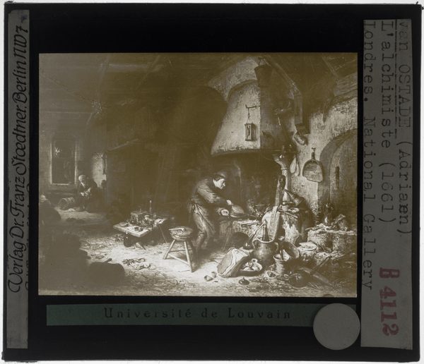 Adriaen van Ostade. De alchemist, GD015360 by Van Ostade, Adriaen (Dutch painter, printmaker, draughtsman, 1610-1685) (artist)