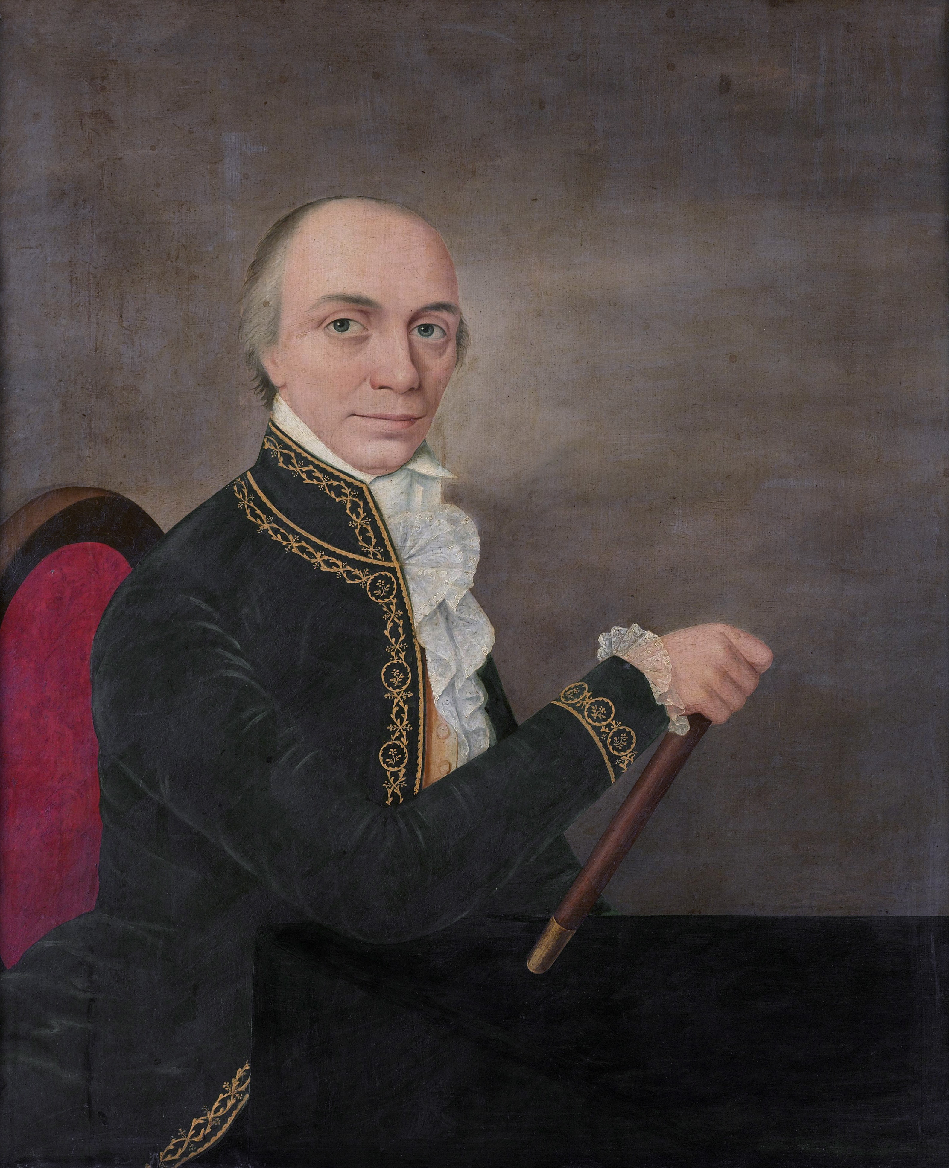 Portrait of Joannes Siberg (1740-1817) by Unidentified painter