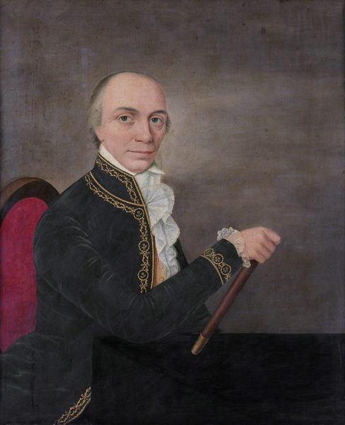 Portrait of Joannes Siberg (1740-1817) by Unidentified painter