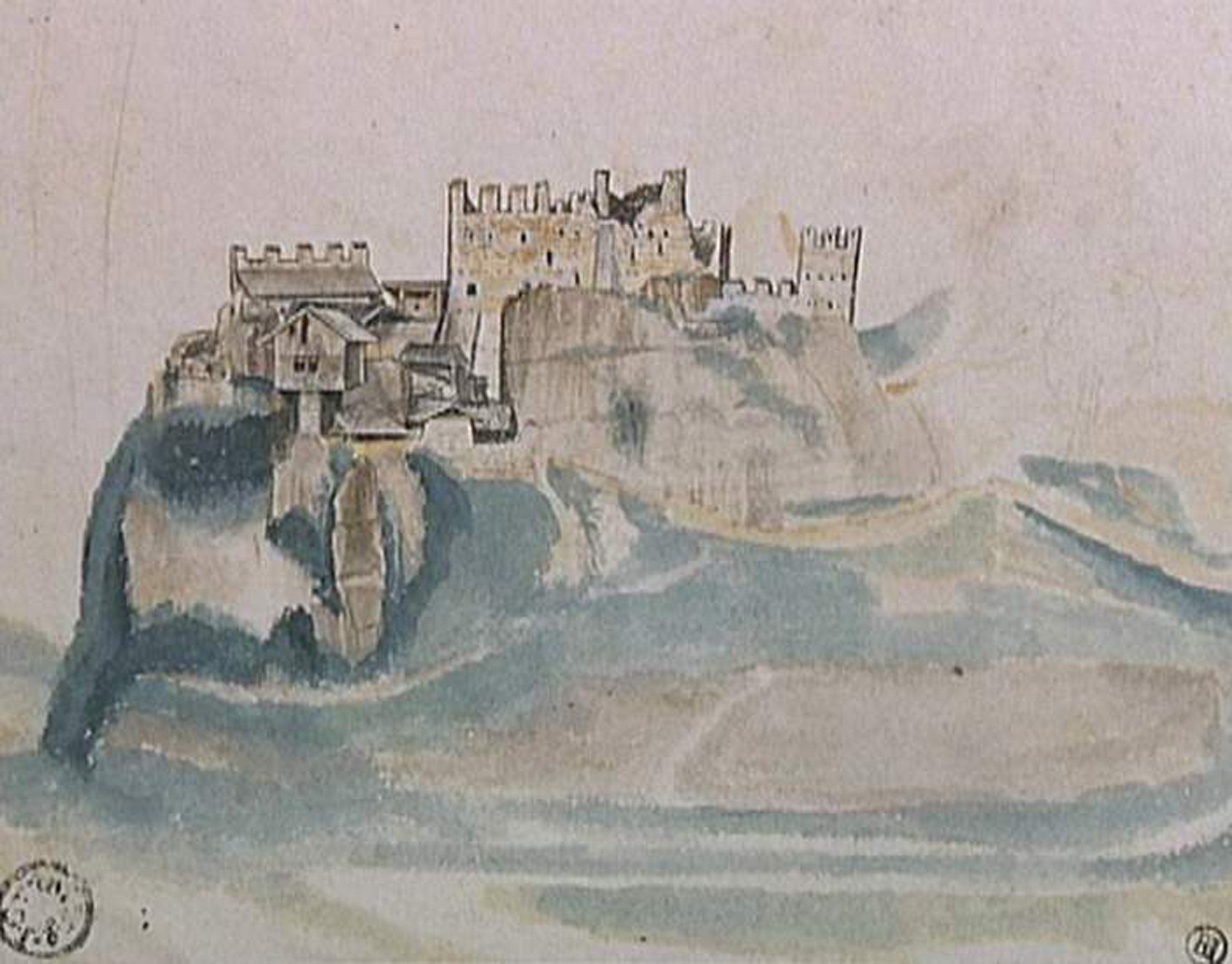 DURER-chateau-Seconza by Albrecht Dürer