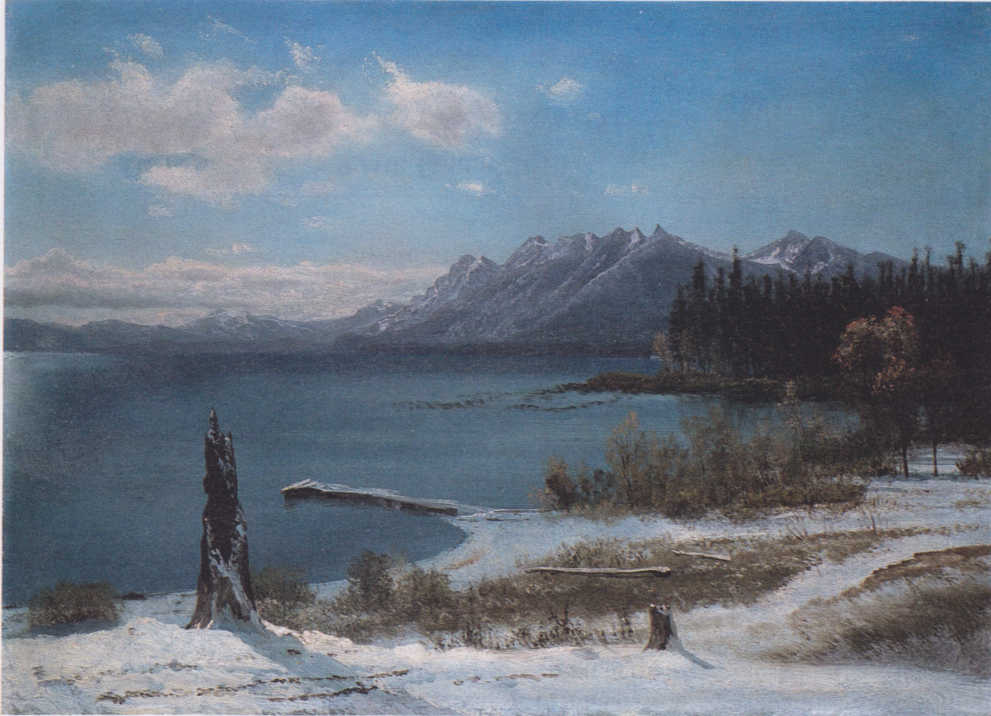 Lake Tahoe by Albert Bierstadt