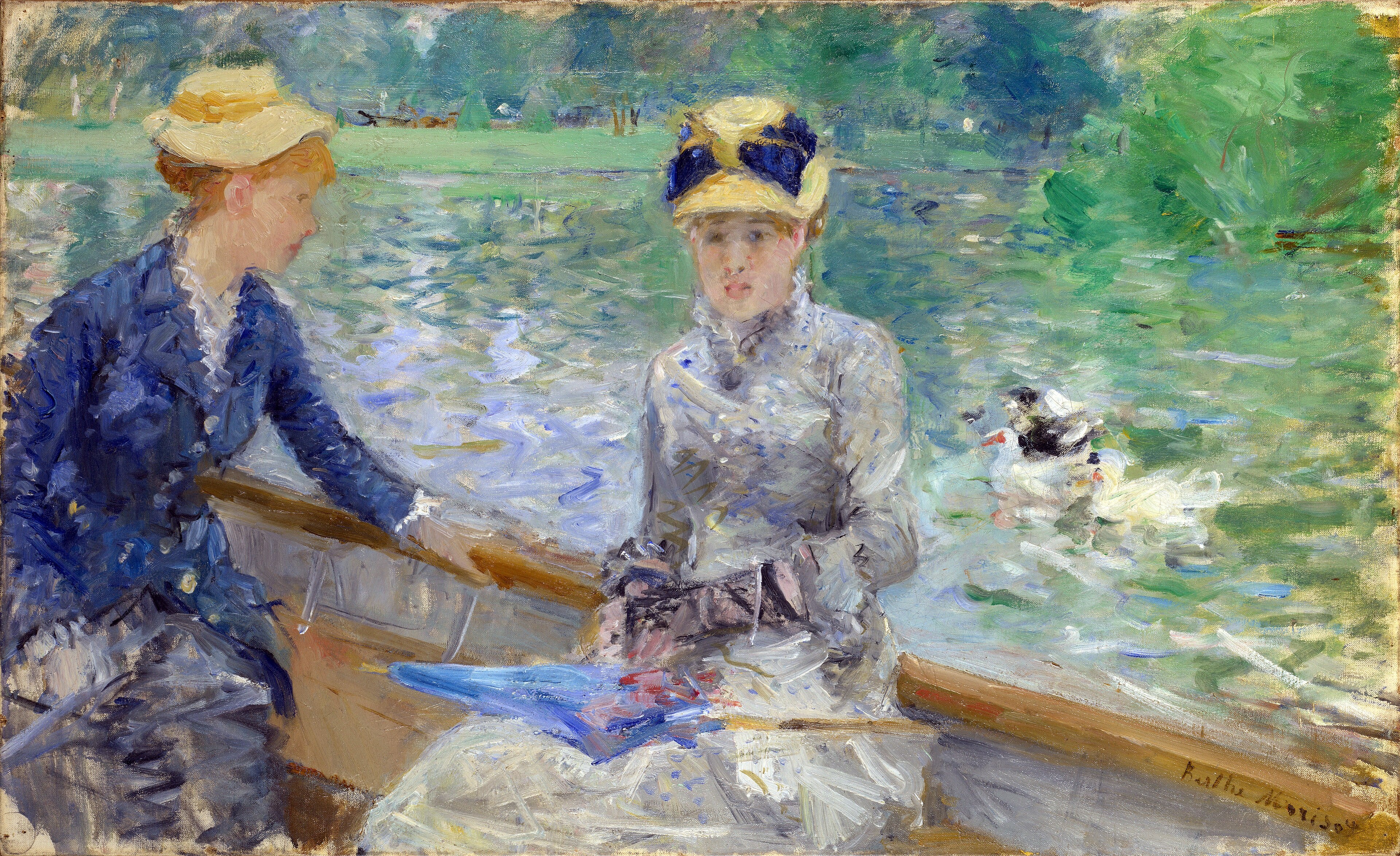 Summer-day by Berthe Morisot