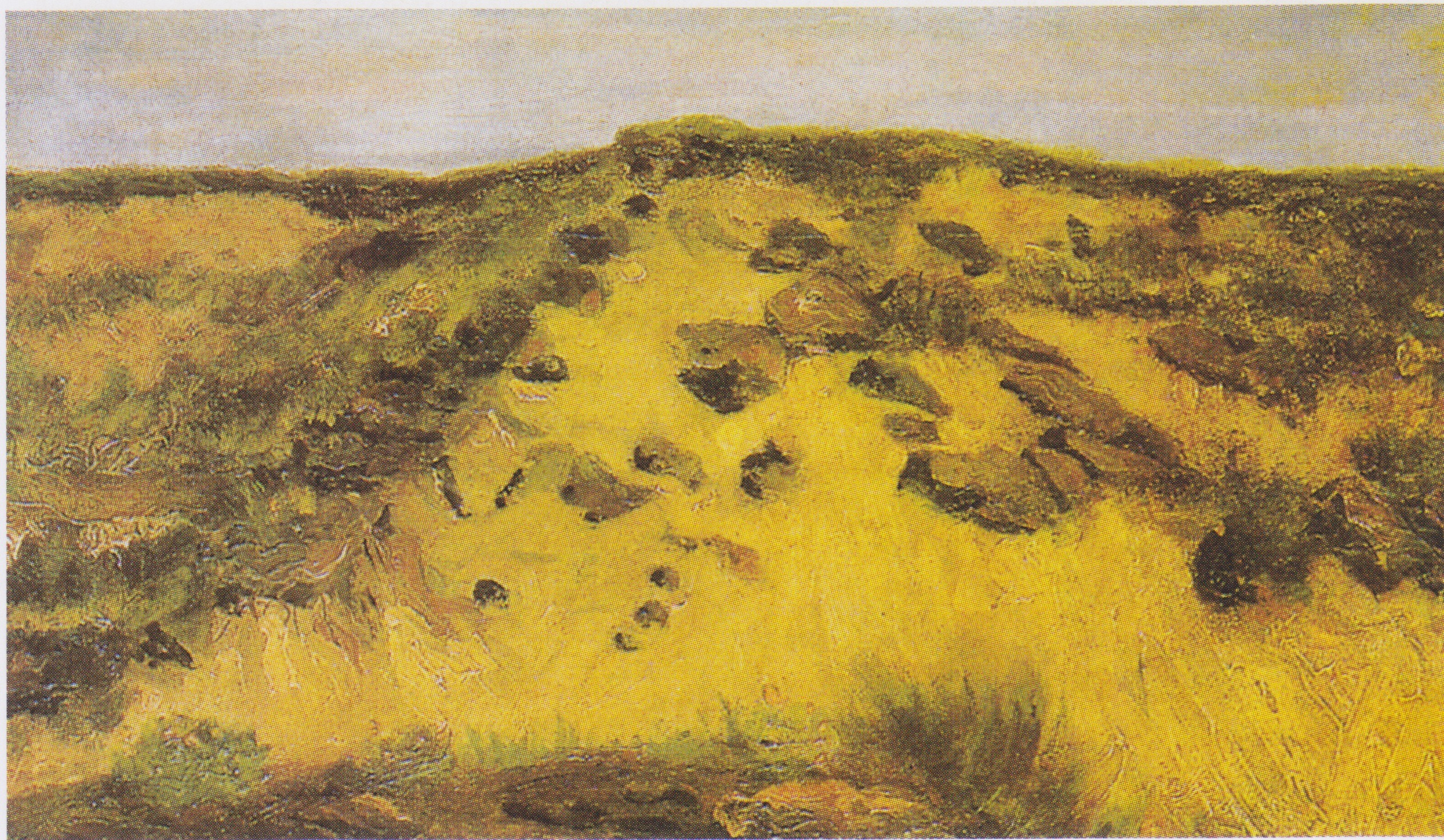 Landscape with dune, 1882-08, by Vincent van Gogh