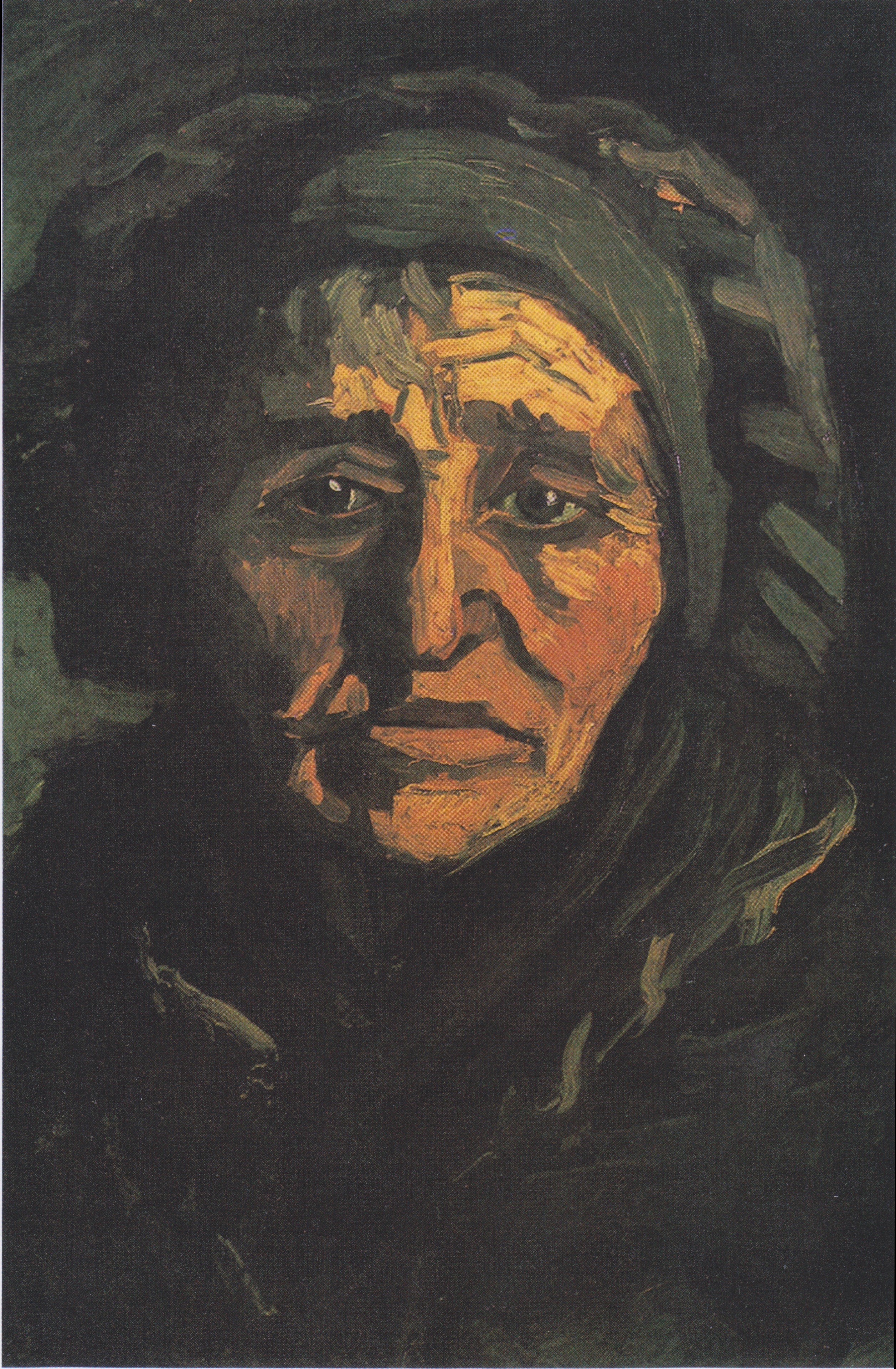 Head of a Woman (KM 111.262), 1885, by Vincent van Gogh