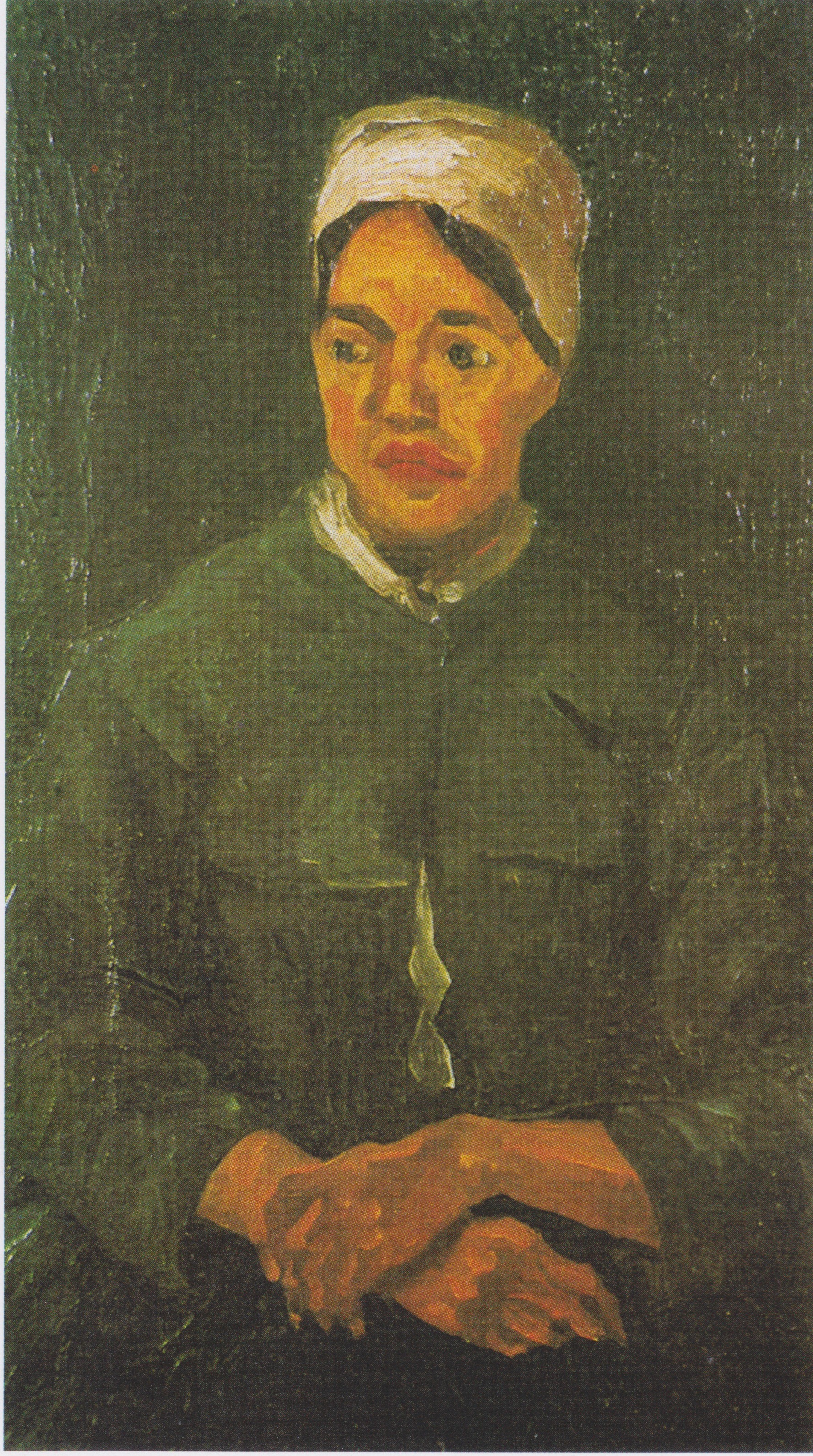 Peasant Woman, Seated (Half-Figure), 1885-02, by Vincent van Gogh