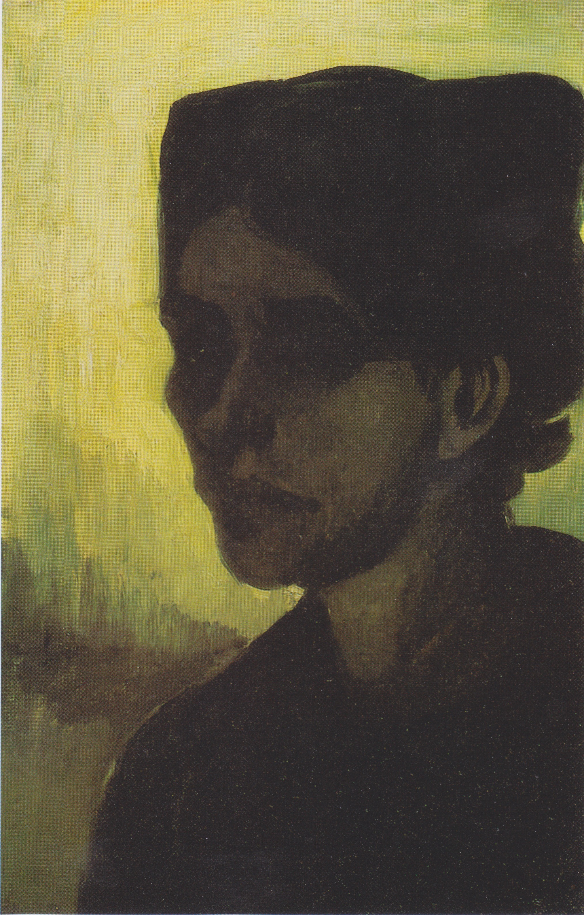 Head of a Woman, 1885-02, by Vincent van Gogh