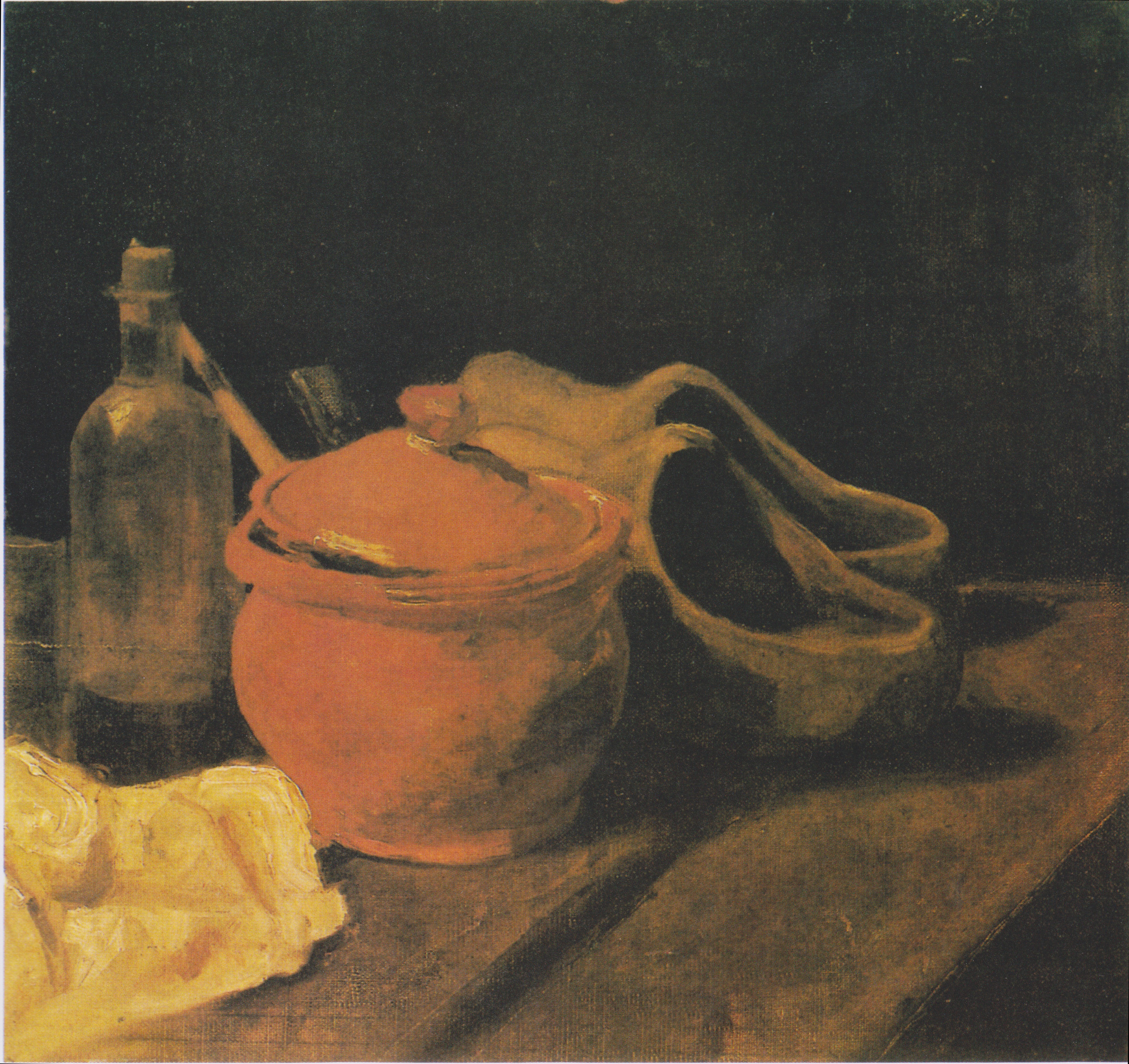 Still Life with Clogs, 1881, by Vincent van Gogh