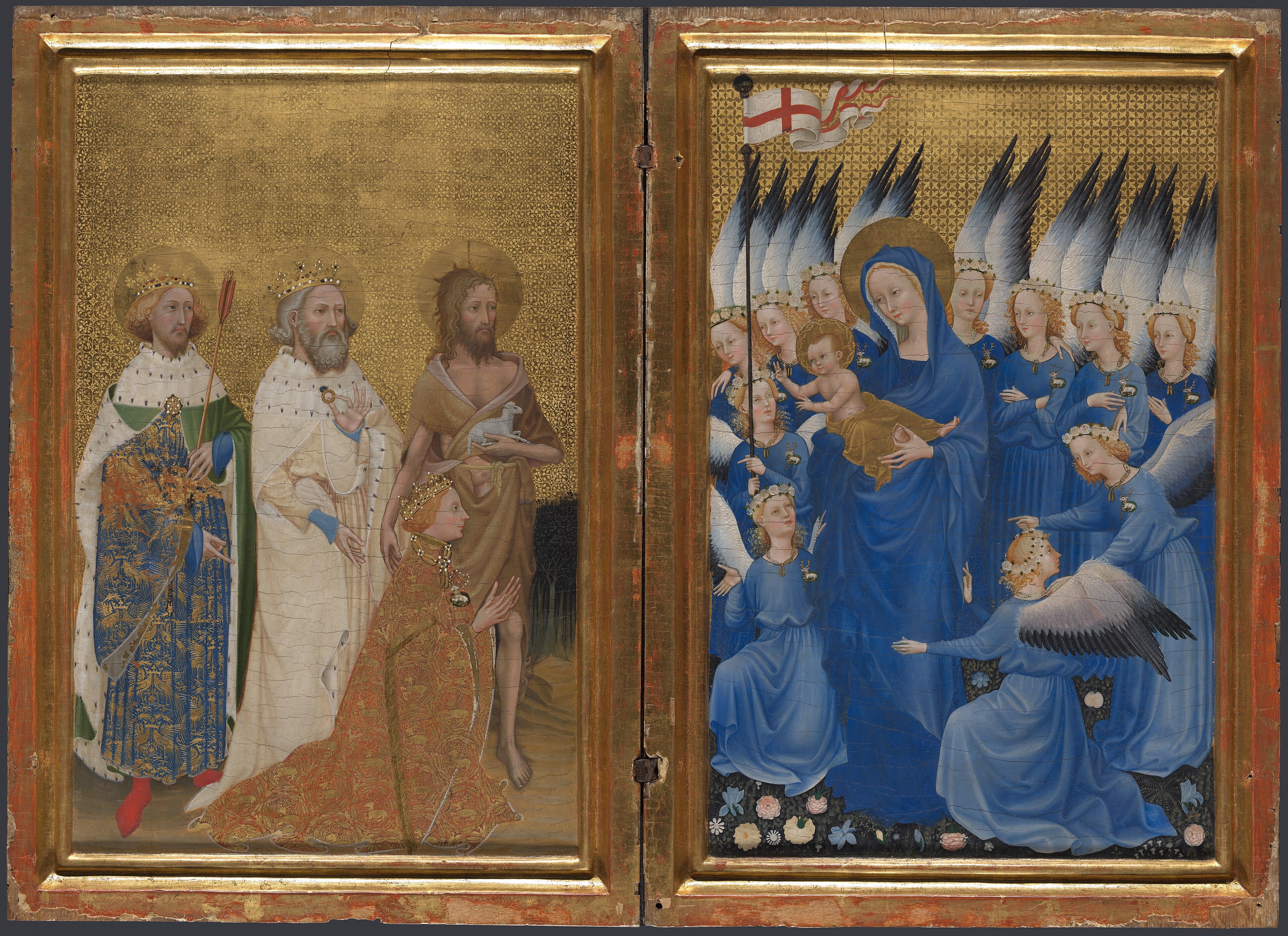 The Wilton Diptych by anonymous
