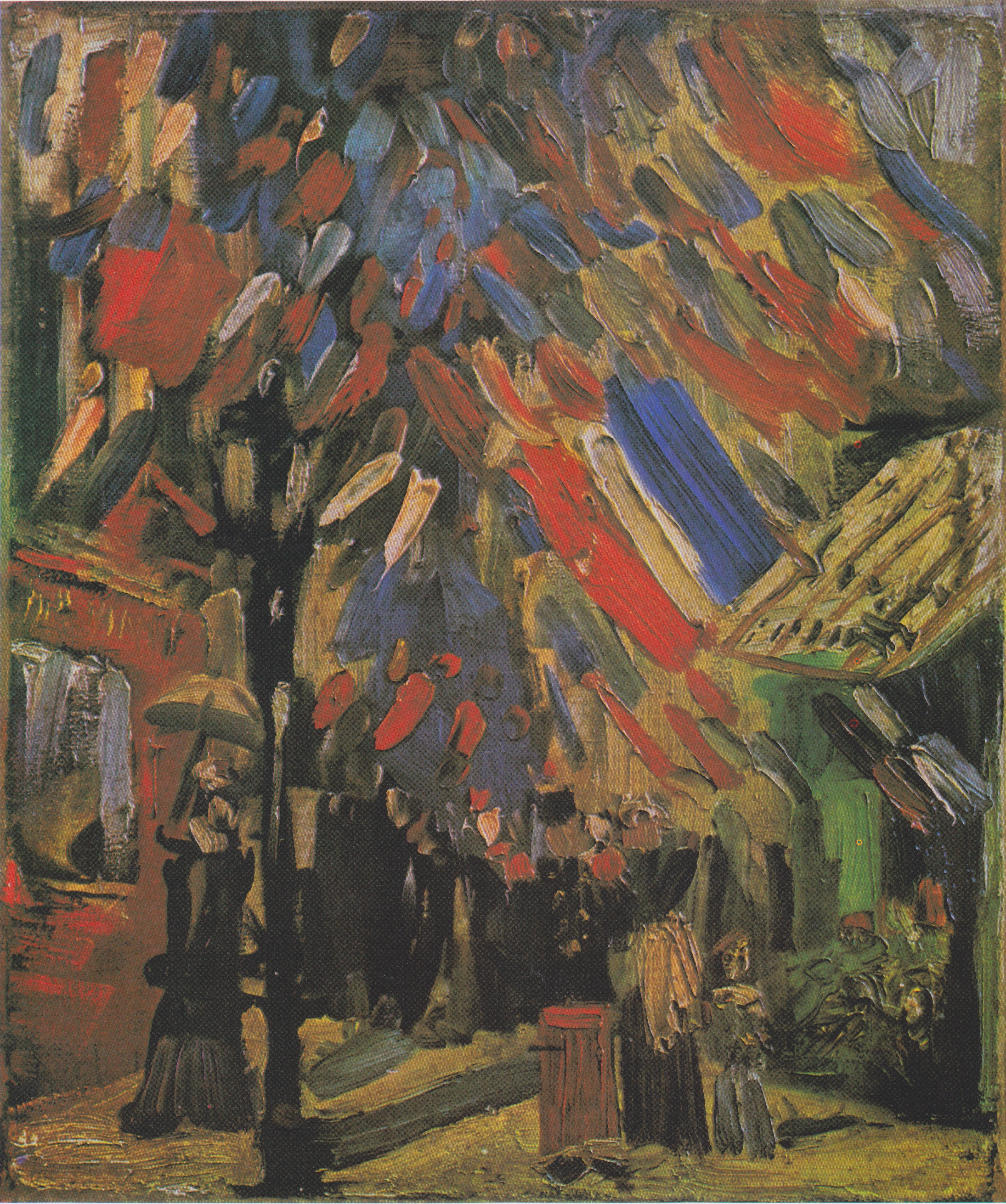Fourteenth of July Celebration in Paris, 1886, by Vincent van Gogh