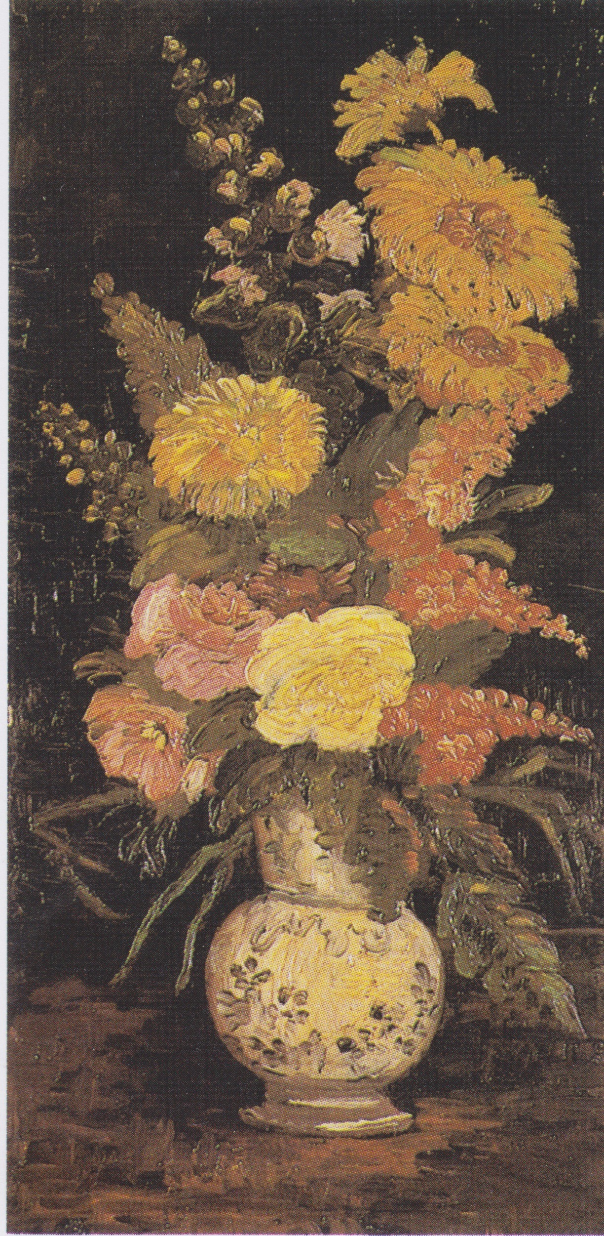Vase with Flowers, 1886, by Vincent van Gogh