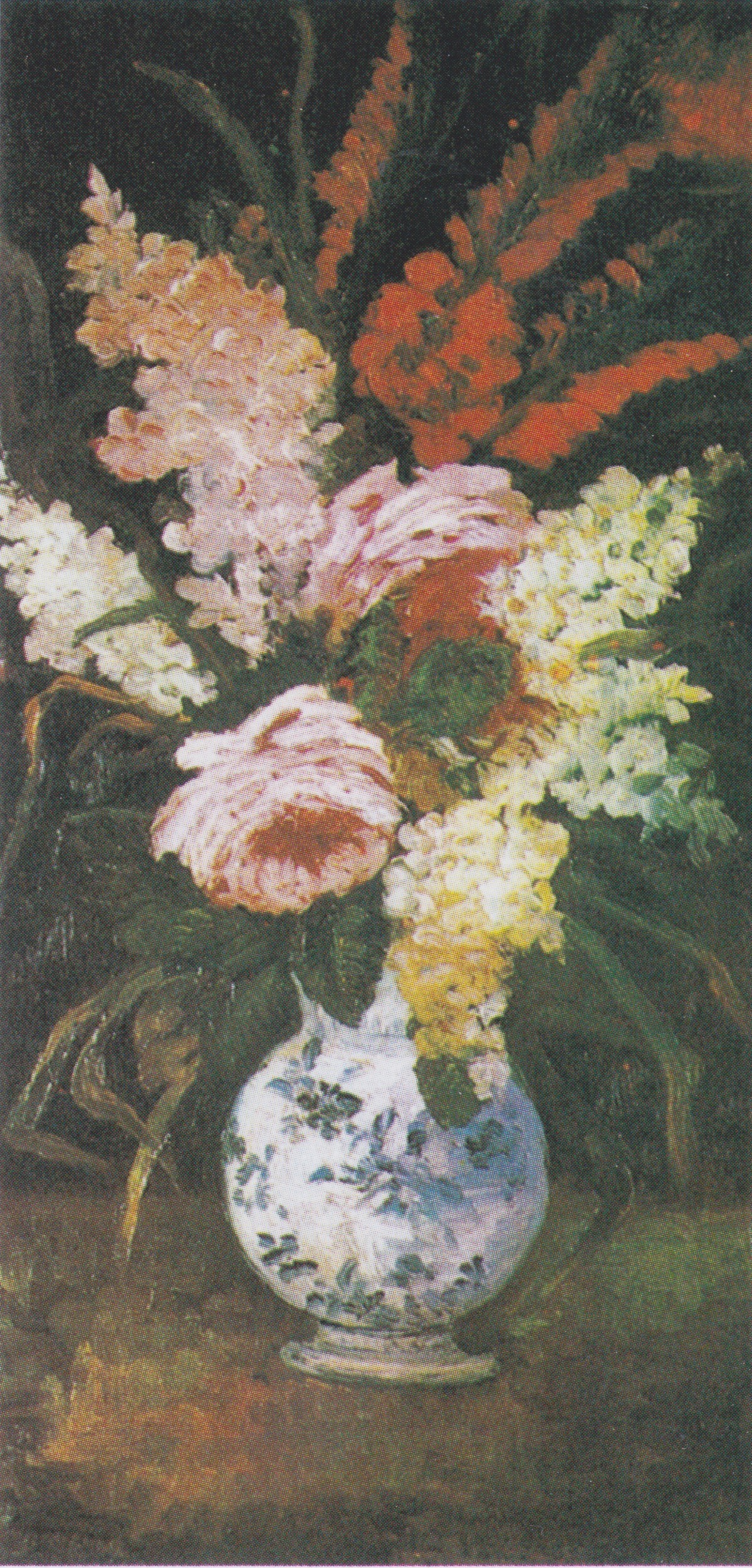 Vase with Gladioli and Lilac, 1886, by Vincent van Gogh