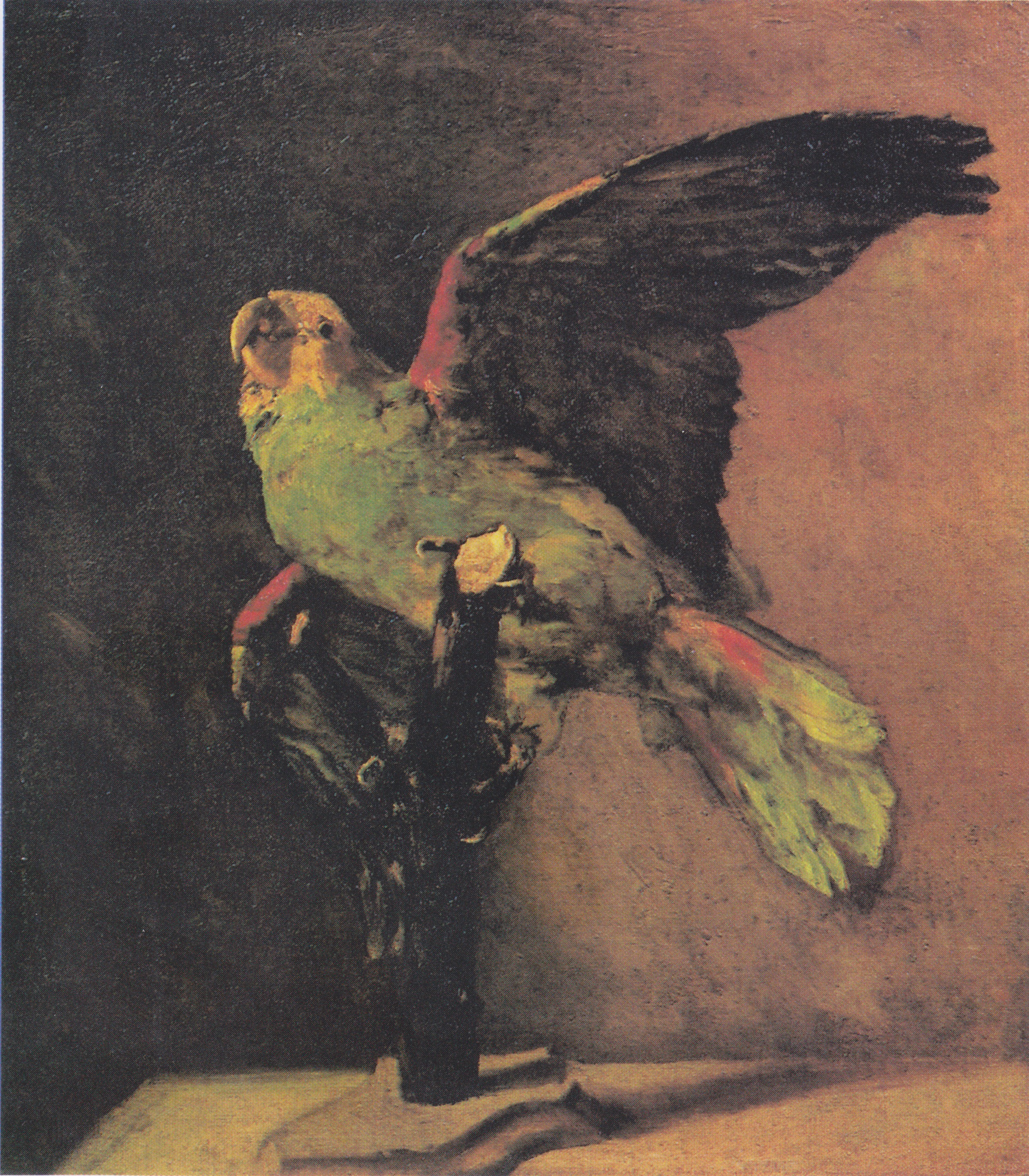 The Green Parrot, 1886, by Vincent van Gogh