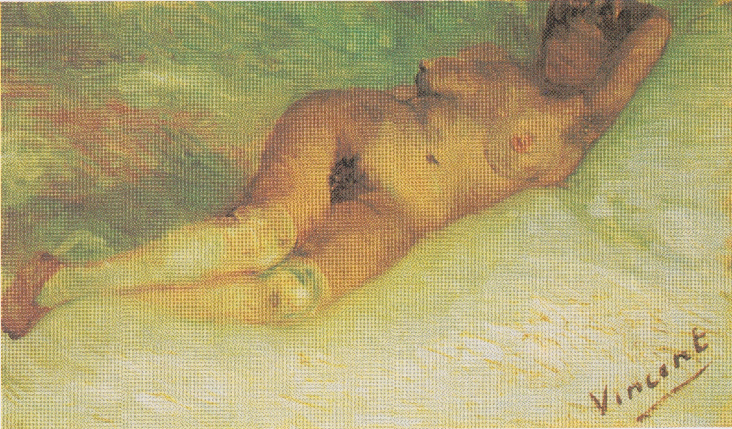 Nude Woman Reclining, 1887, by Vincent van Gogh
