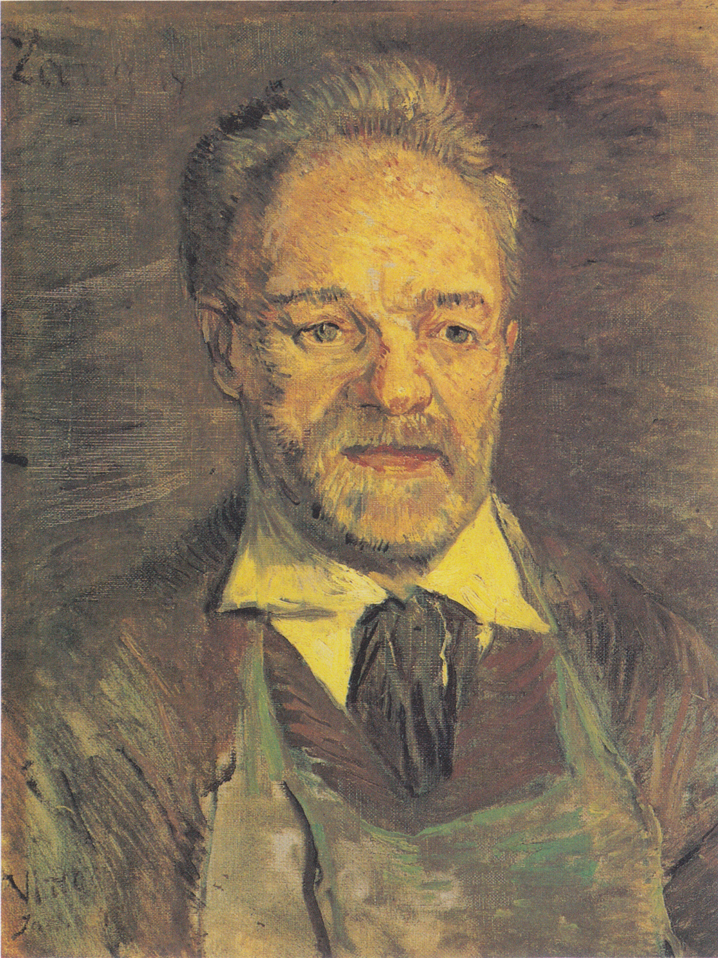 Portrait of Julien Tanguy, 1887, by Vincent van Gogh