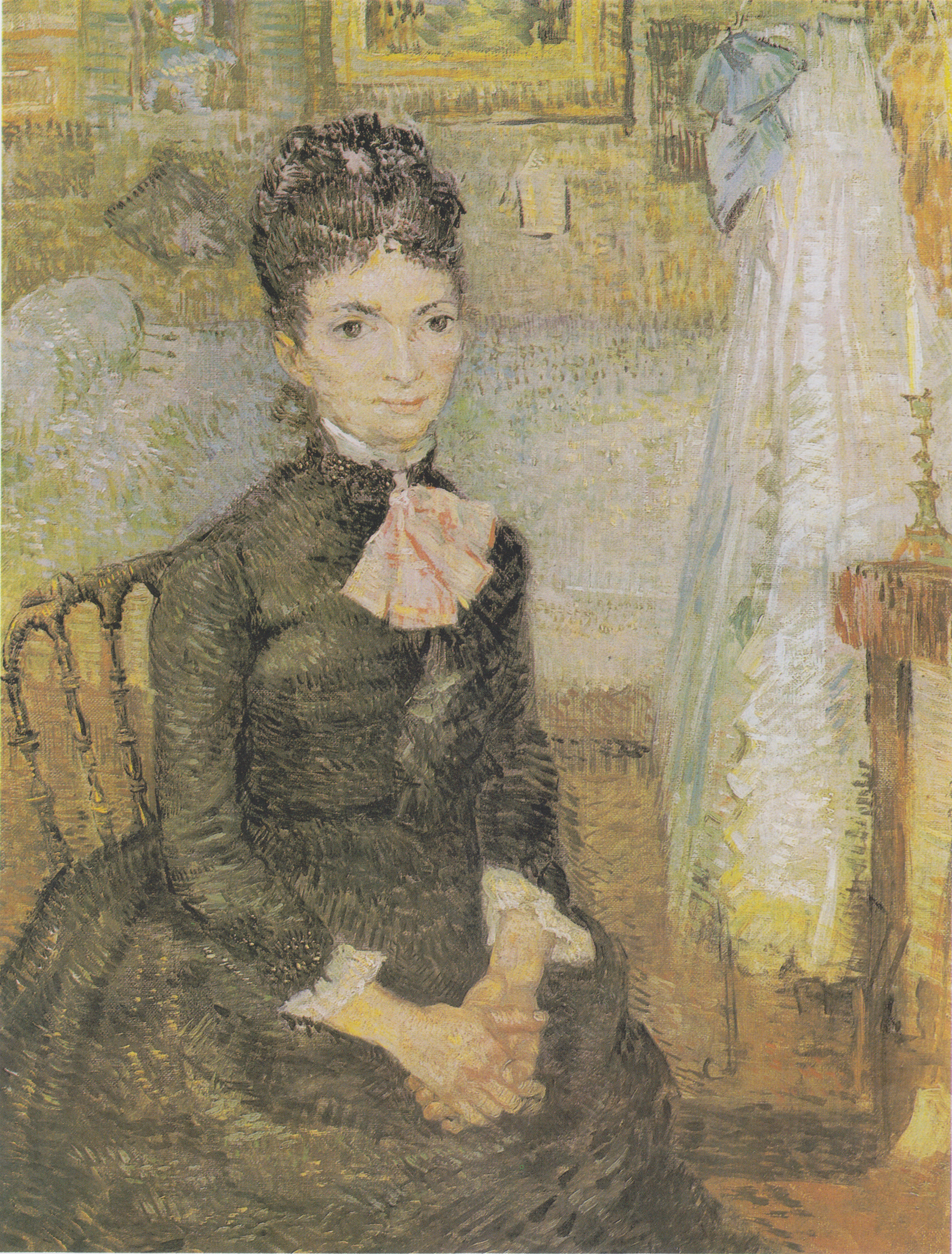Portrait of Léonie Rose Charbuy-Davy, 1887, by Vincent van Gogh