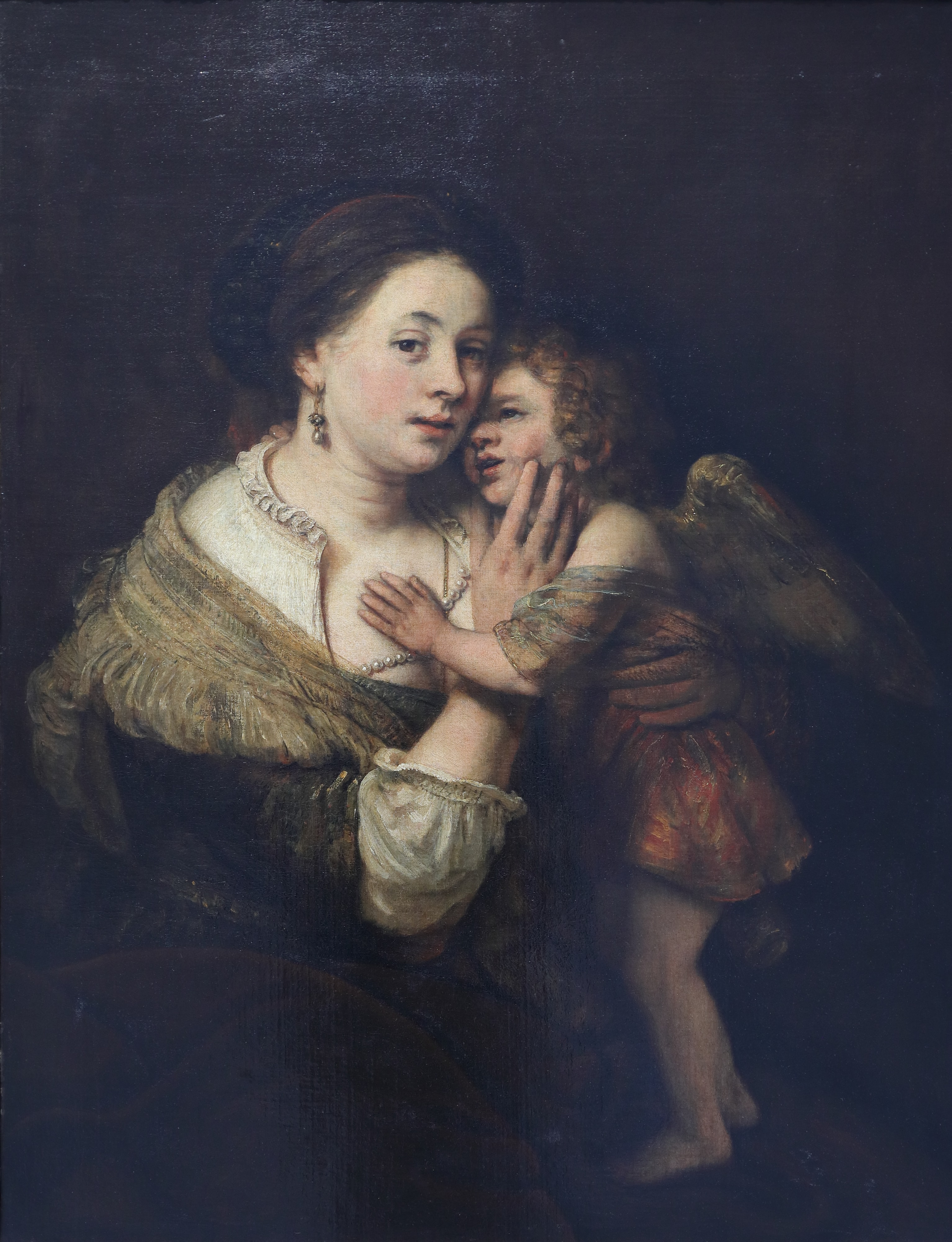 Vénus et l'Amour de Rembrandt by JackyM59