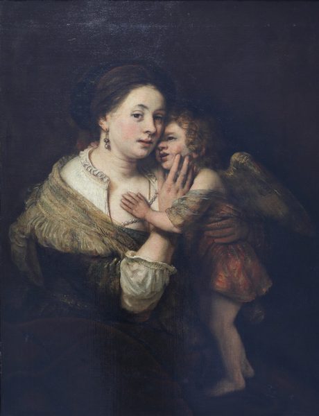 Vénus et l'Amour de Rembrandt by JackyM59