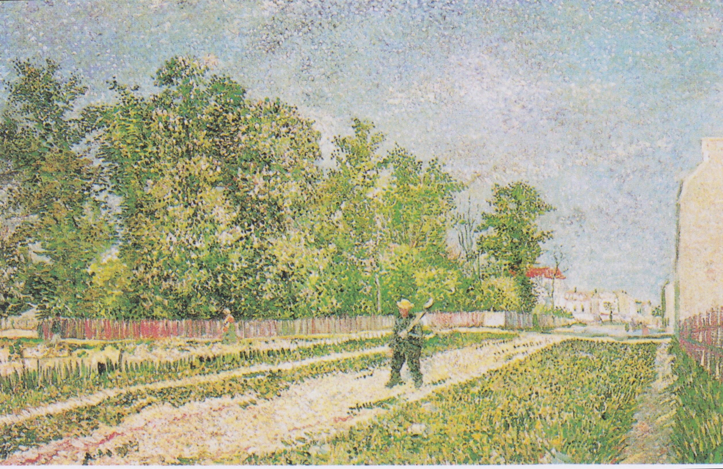 Outskirts of Paris, 1887, by Vincent van Gogh
