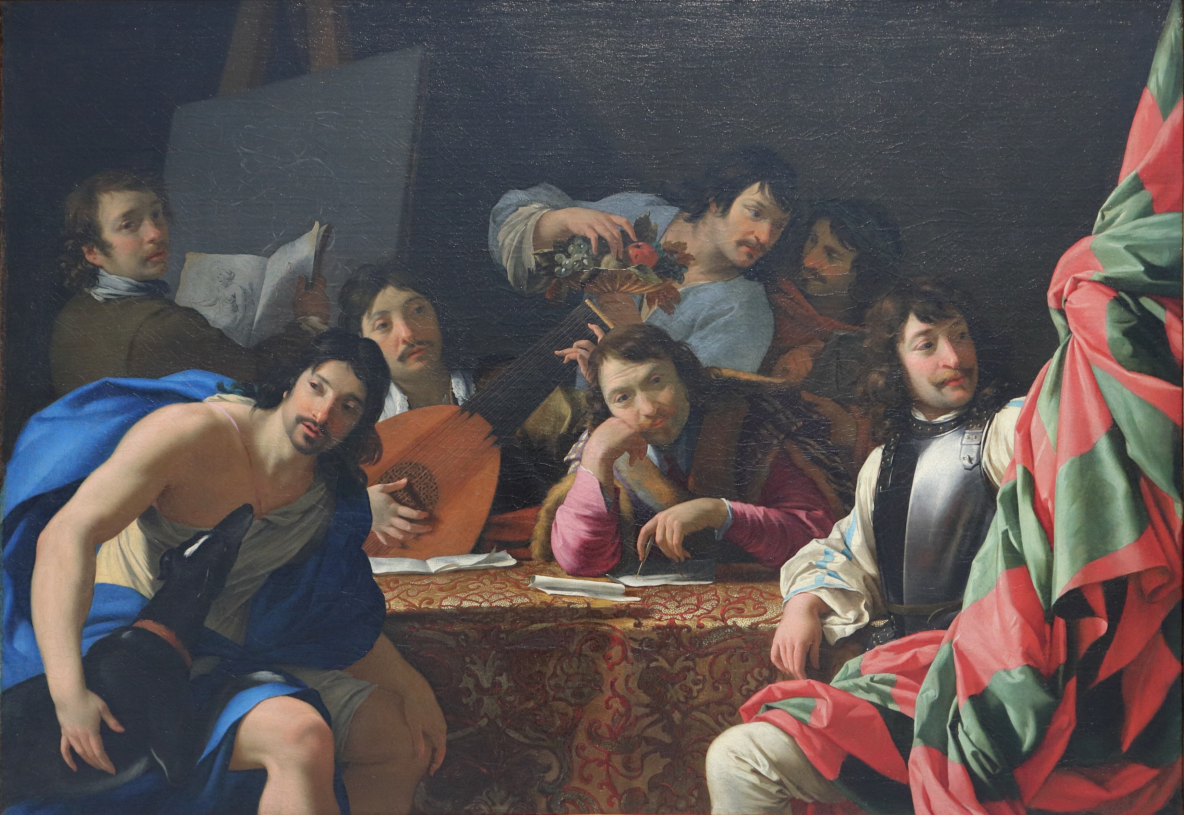 Réunion d'amis d'Eustache Le Sueur by JackyM59
