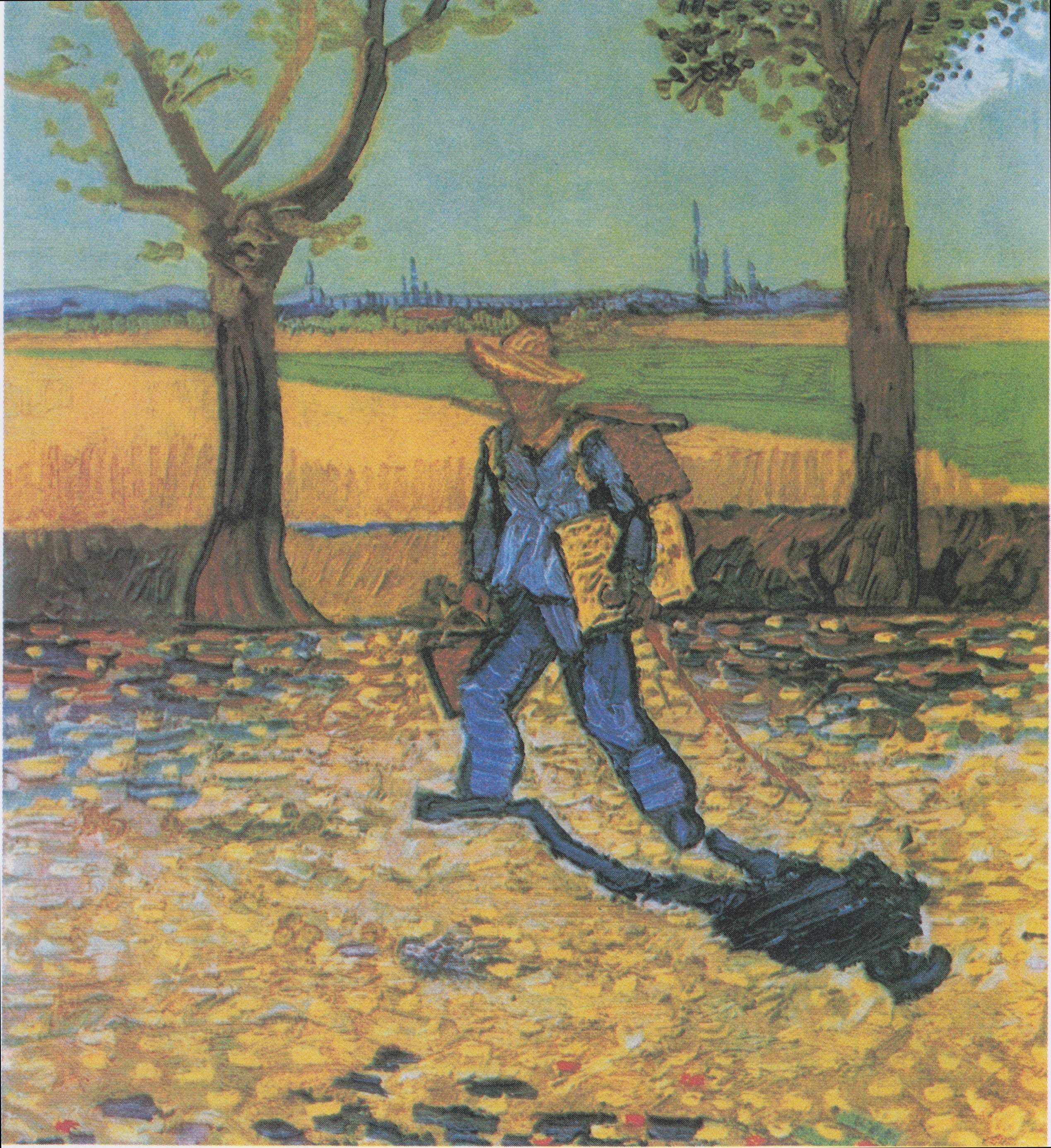The Painter on His Way to Work, 1888, by Vincent van Gogh