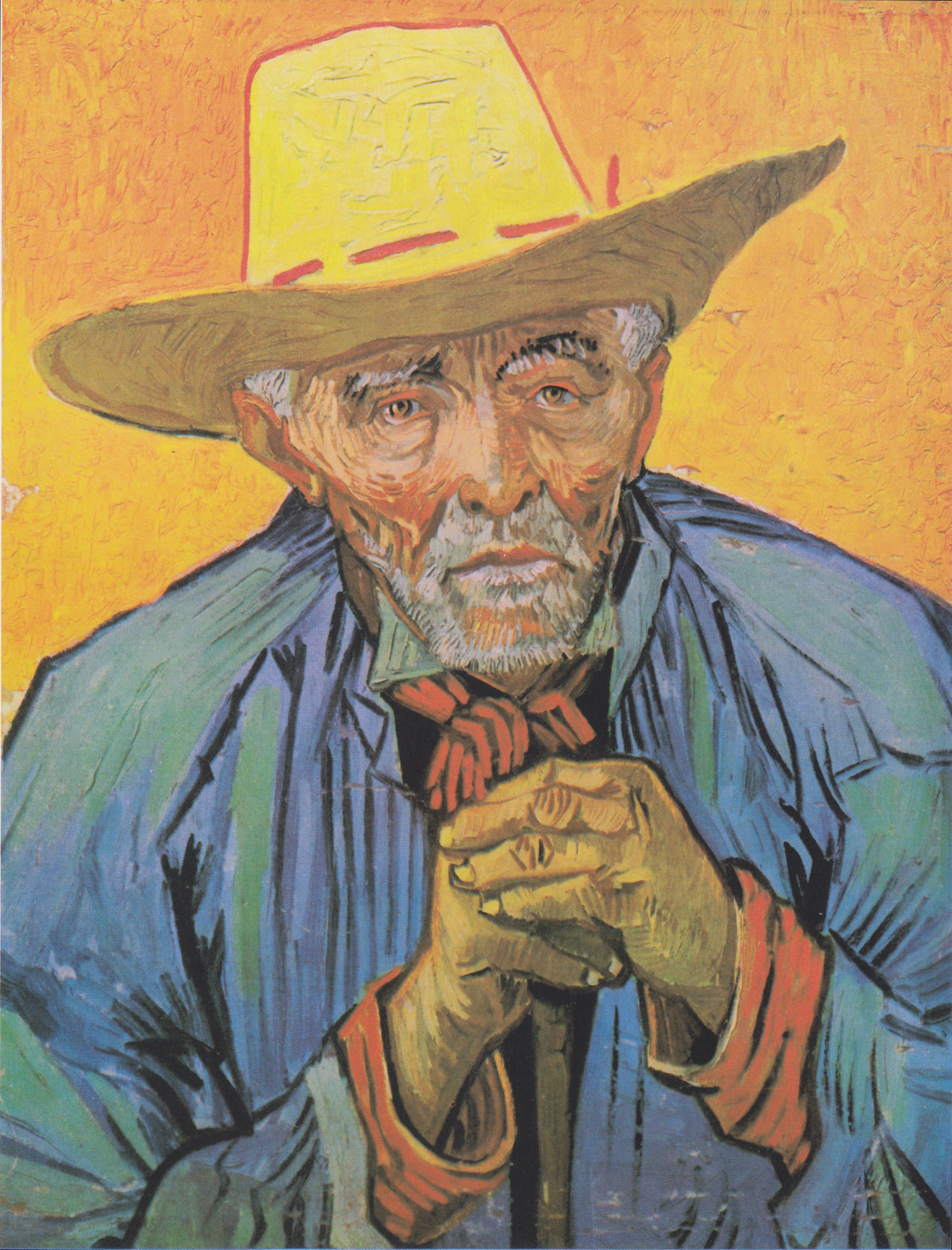 Portrait of Patience Escalier, 1888-08, by Vincent van Gogh