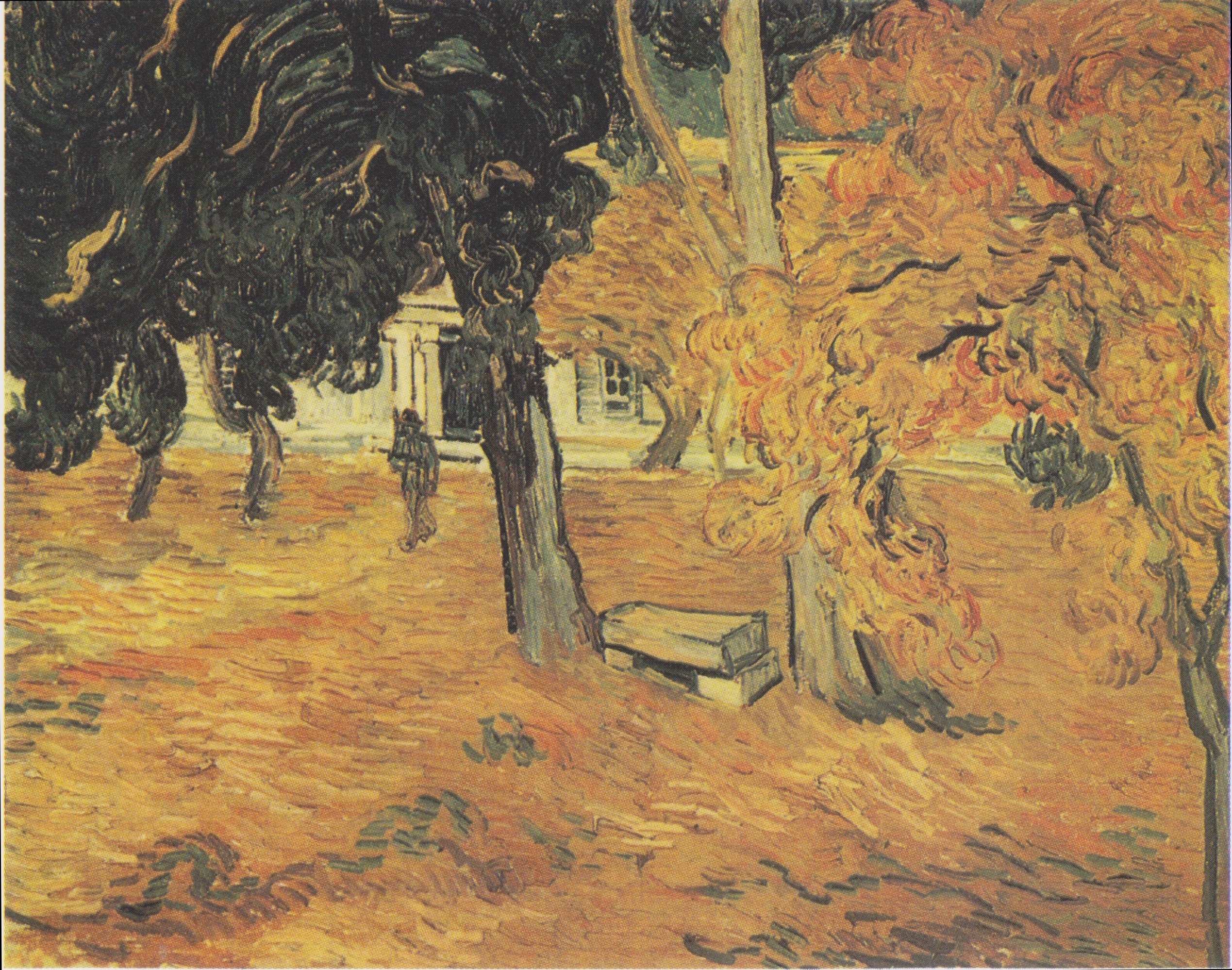Garden of Saint-Paul Hospital, The, 1889-10, by Vincent van Gogh