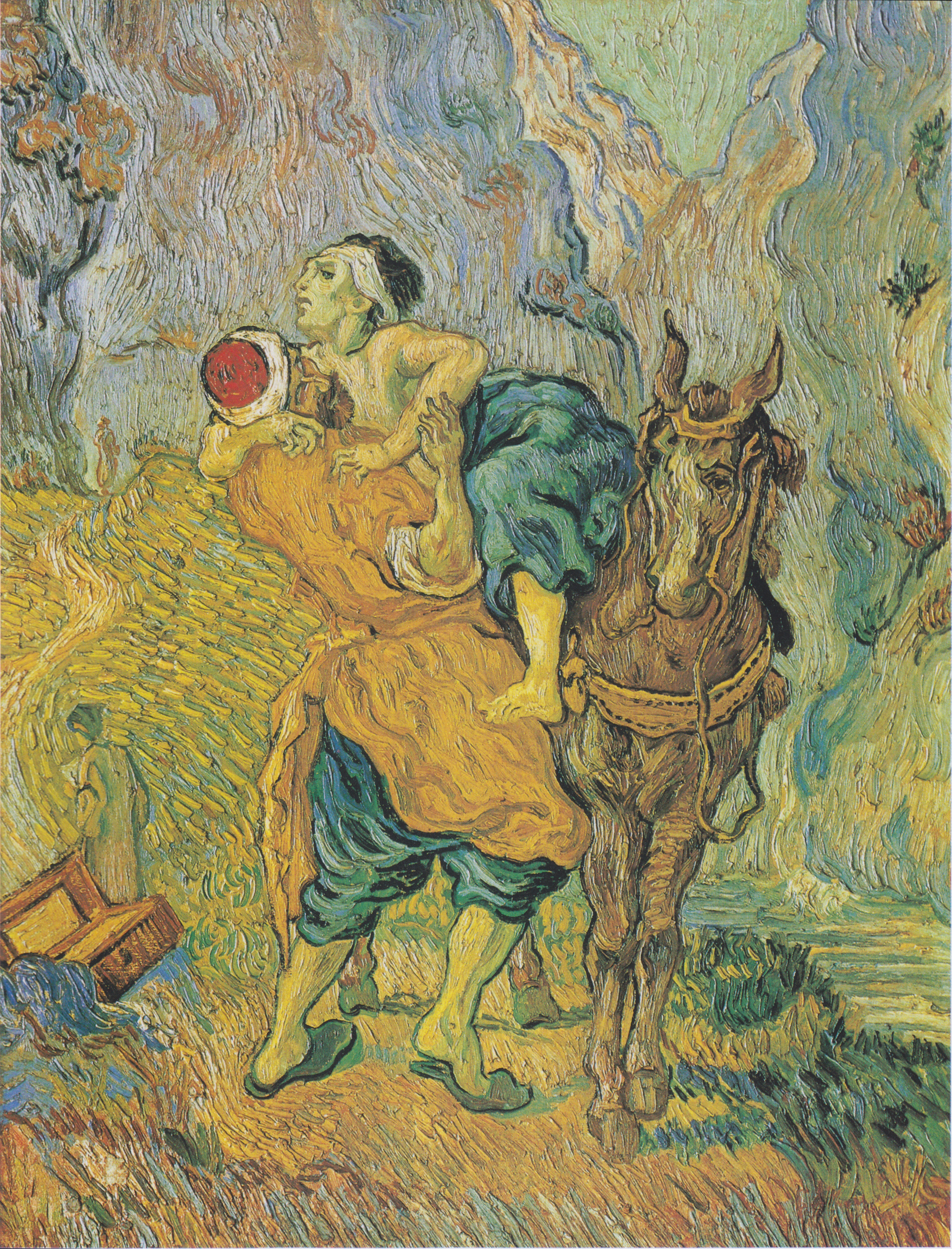 The Good Samaritan, 1890-05, by Vincent van Gogh