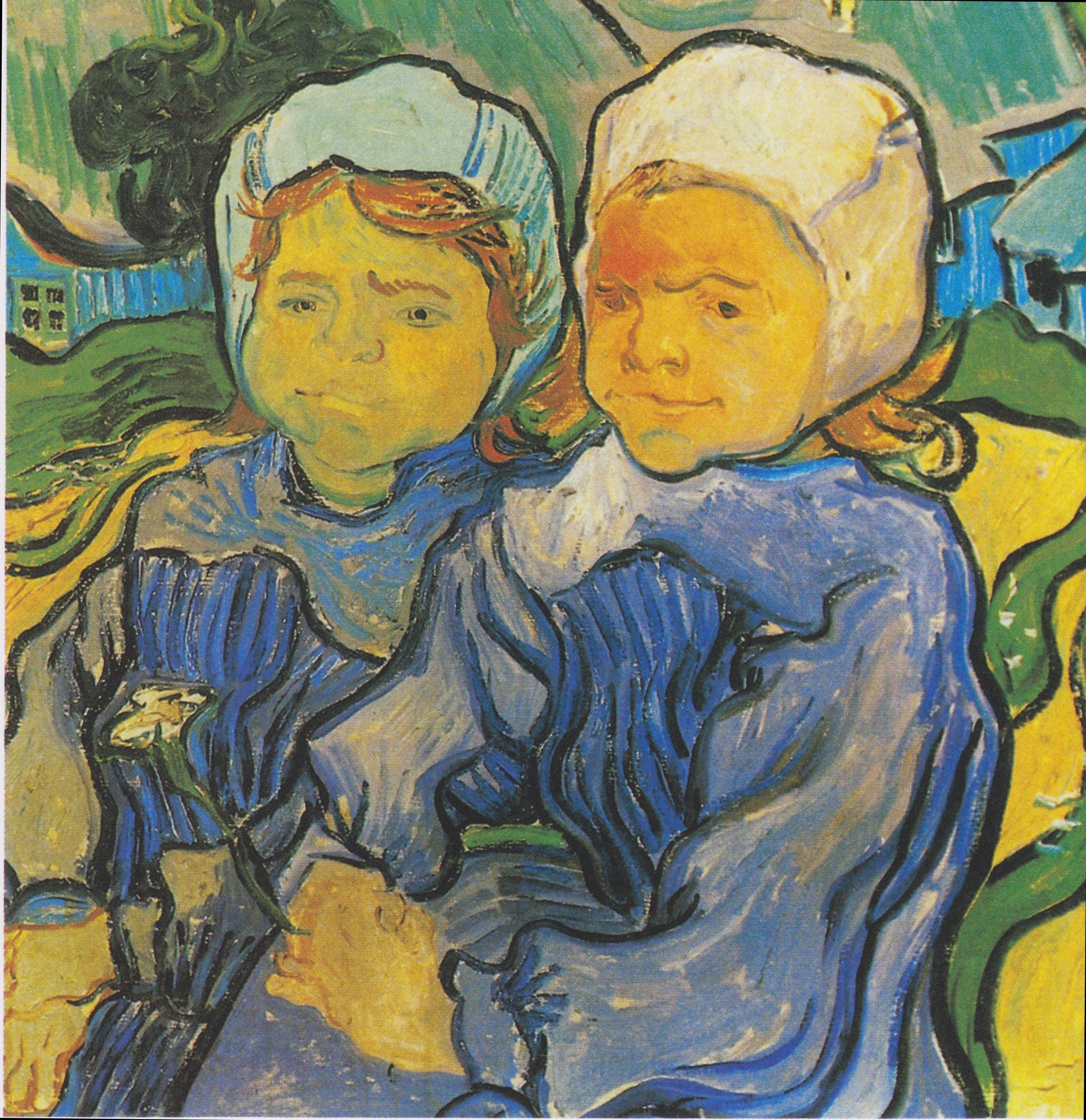 Two Children, 1890, by Vincent van Gogh