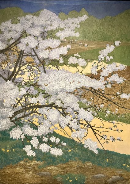 Bror Lindh, Cherry tree bough (1910s) by Gotogo