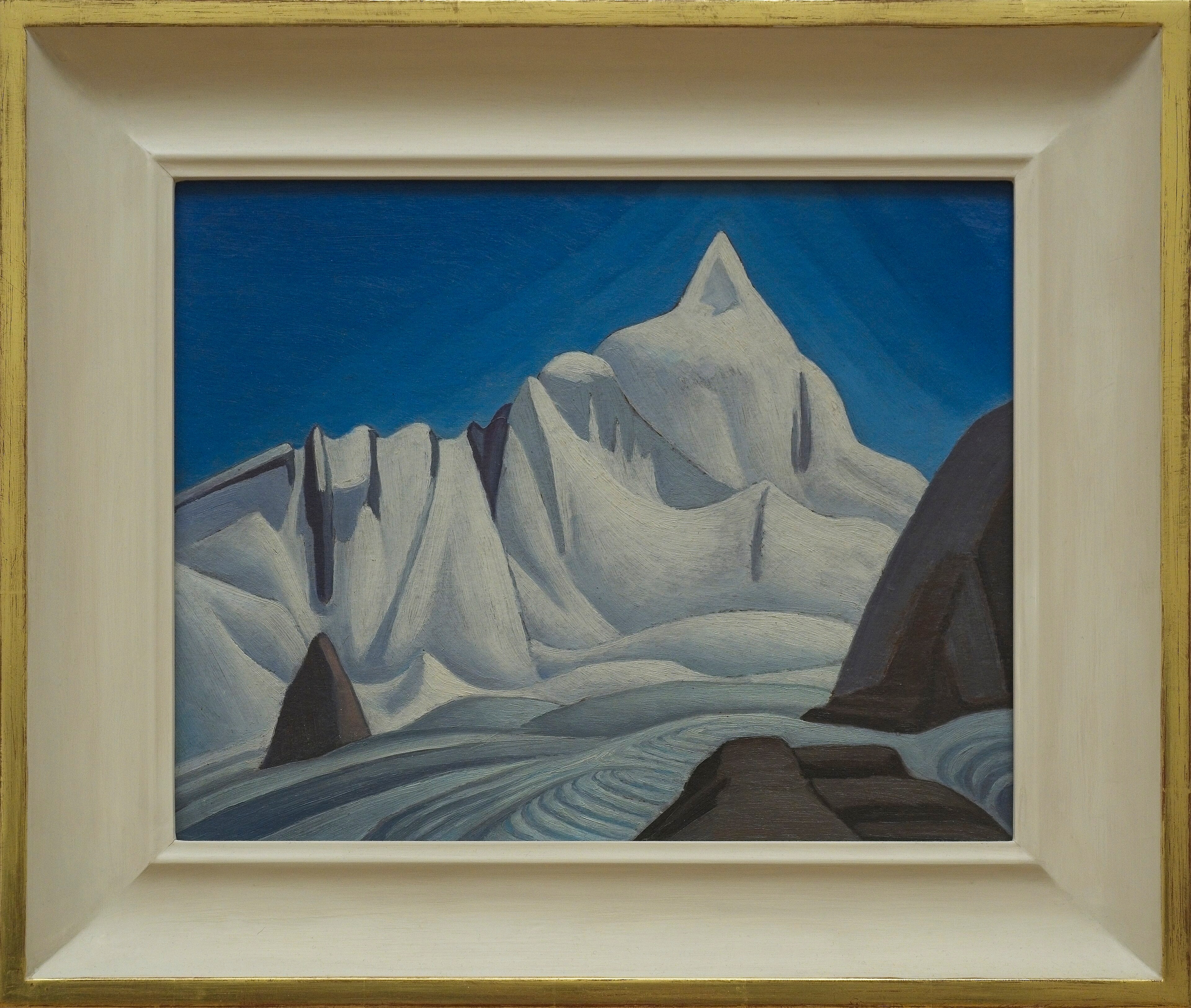 Lawren Harris Mountain Sketch LXV ~1929 oil on paperboard 103959 by Lawren Harris