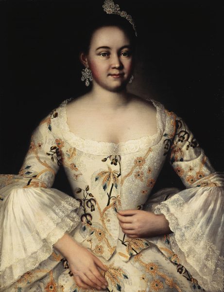 Portrait of Stepanida Yakovleva by Ivan Vishnyakov