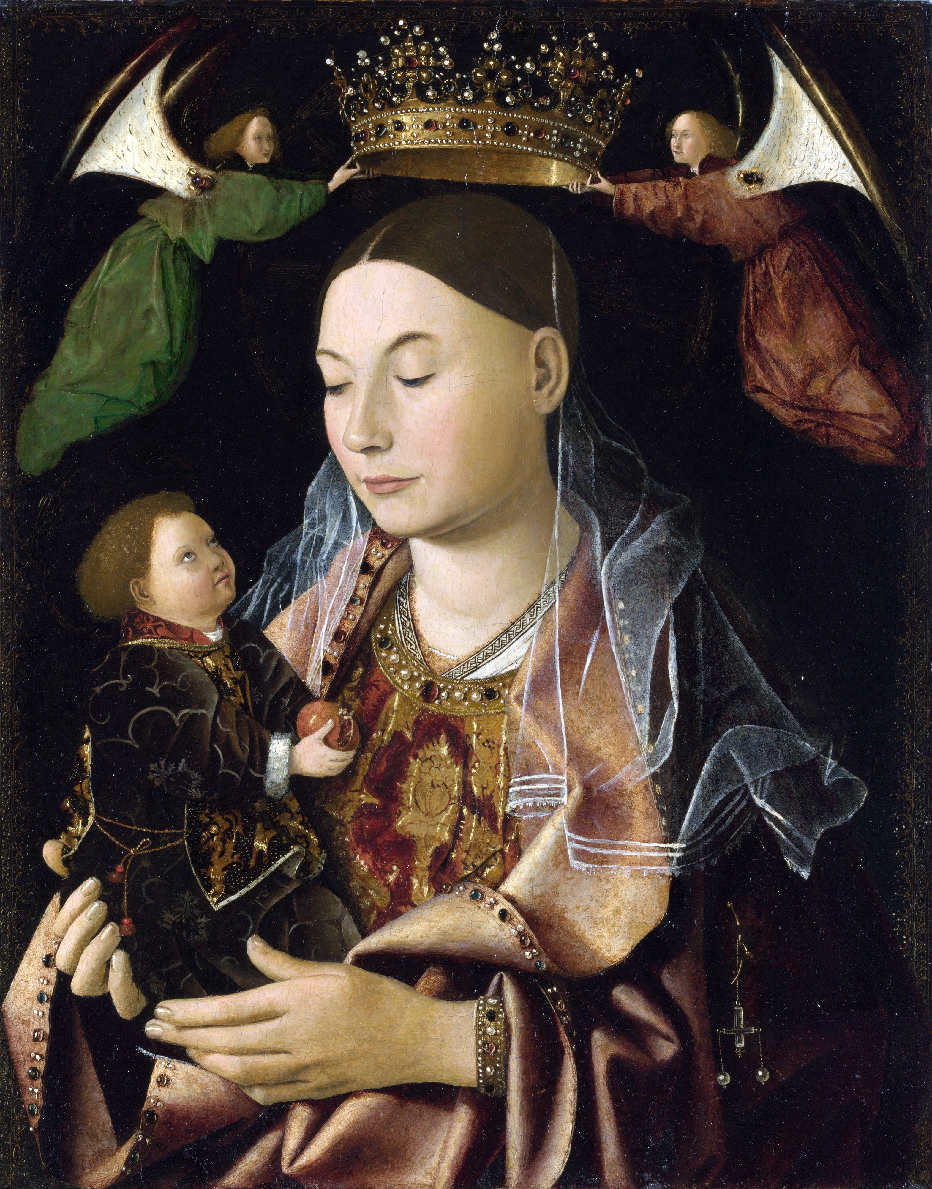 The Virgin and Child by Antonello da Messina