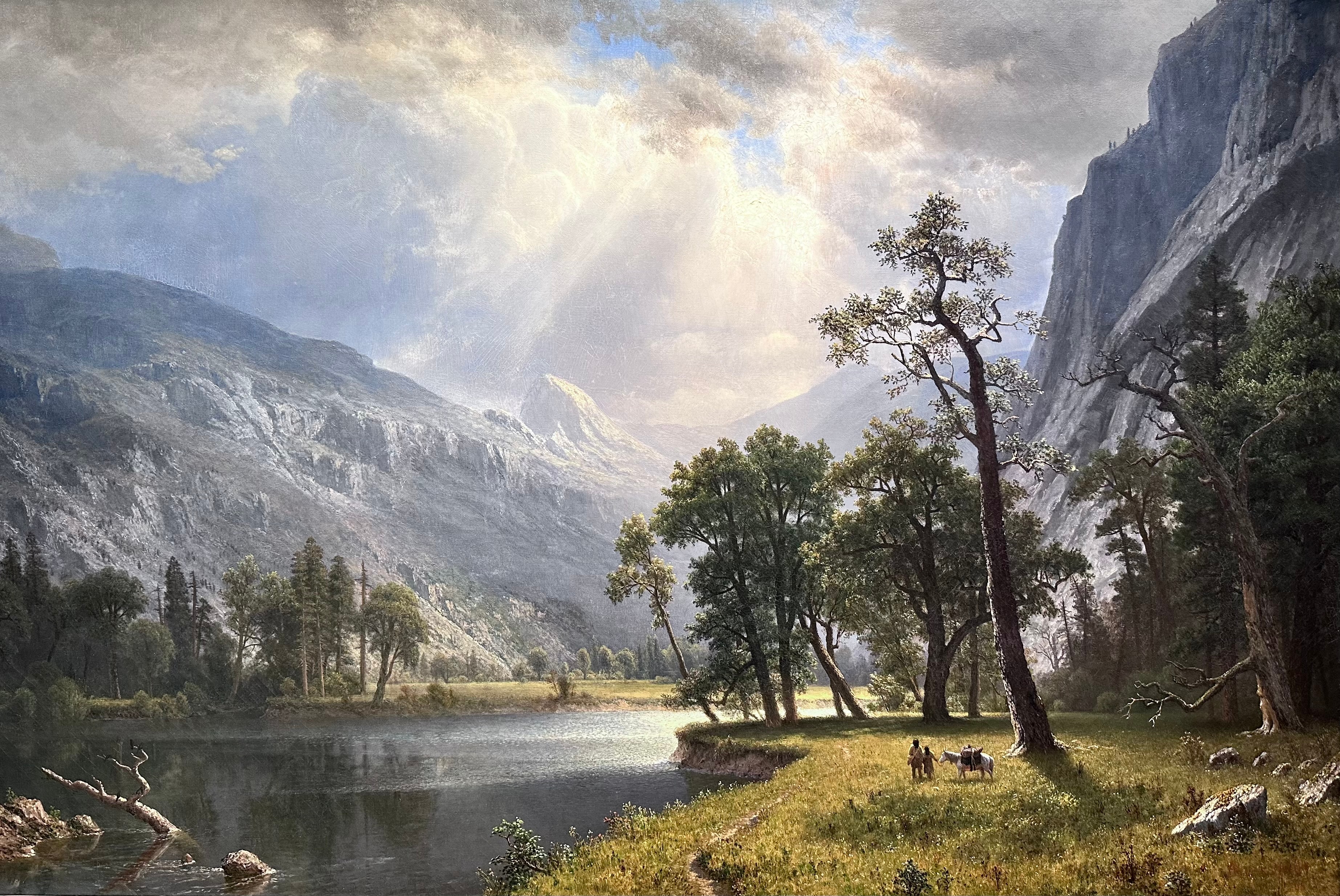 Mountain Starr King, Yosemite by Albert Bierstadt