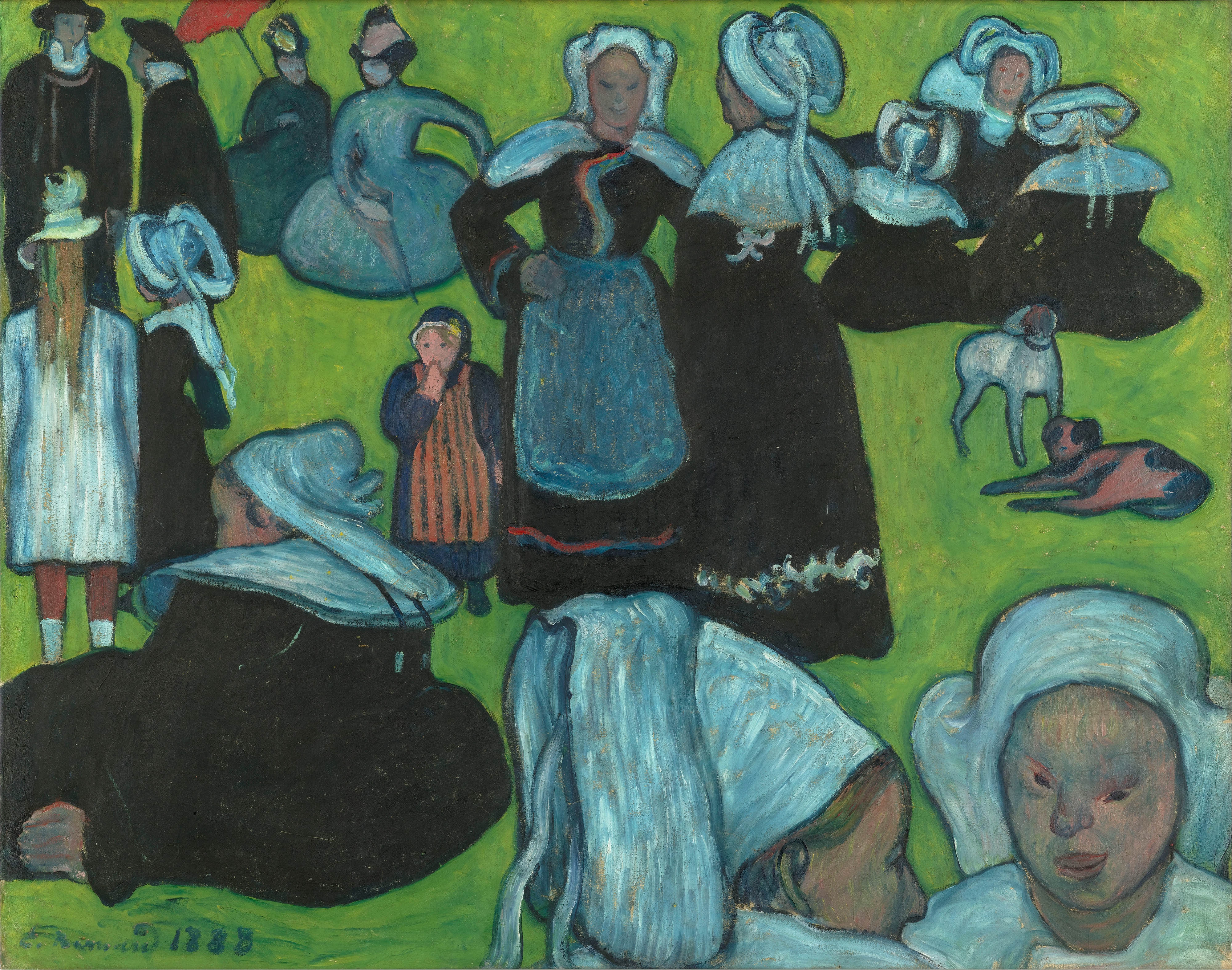 The Pardon by Émile Bernard