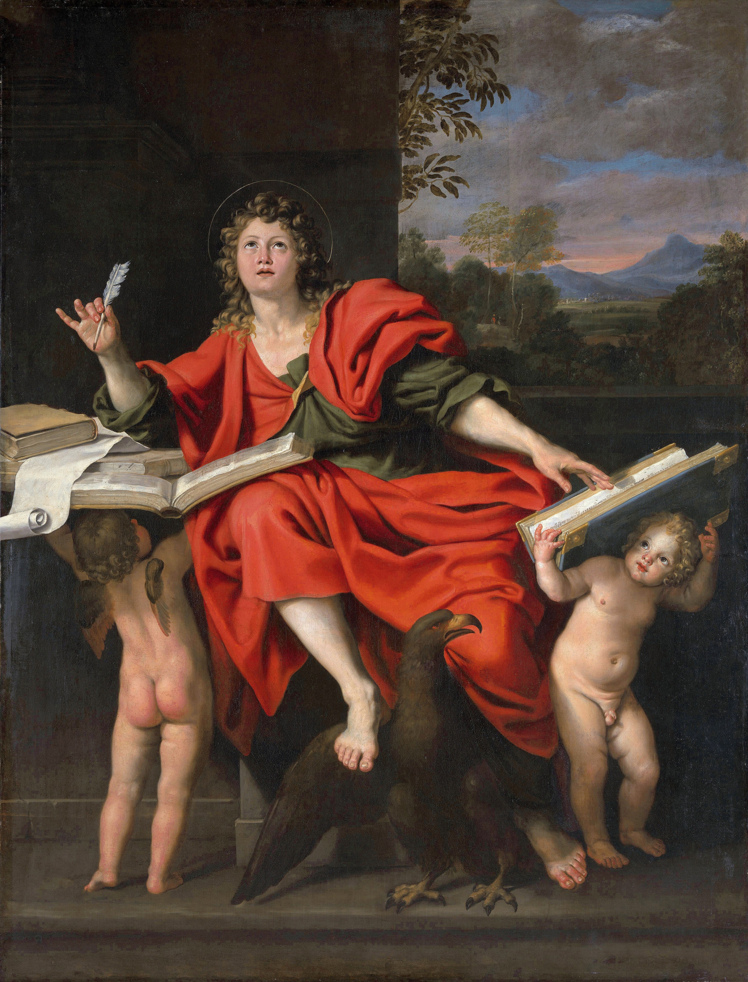Saint John the Evangelist by Domenichino