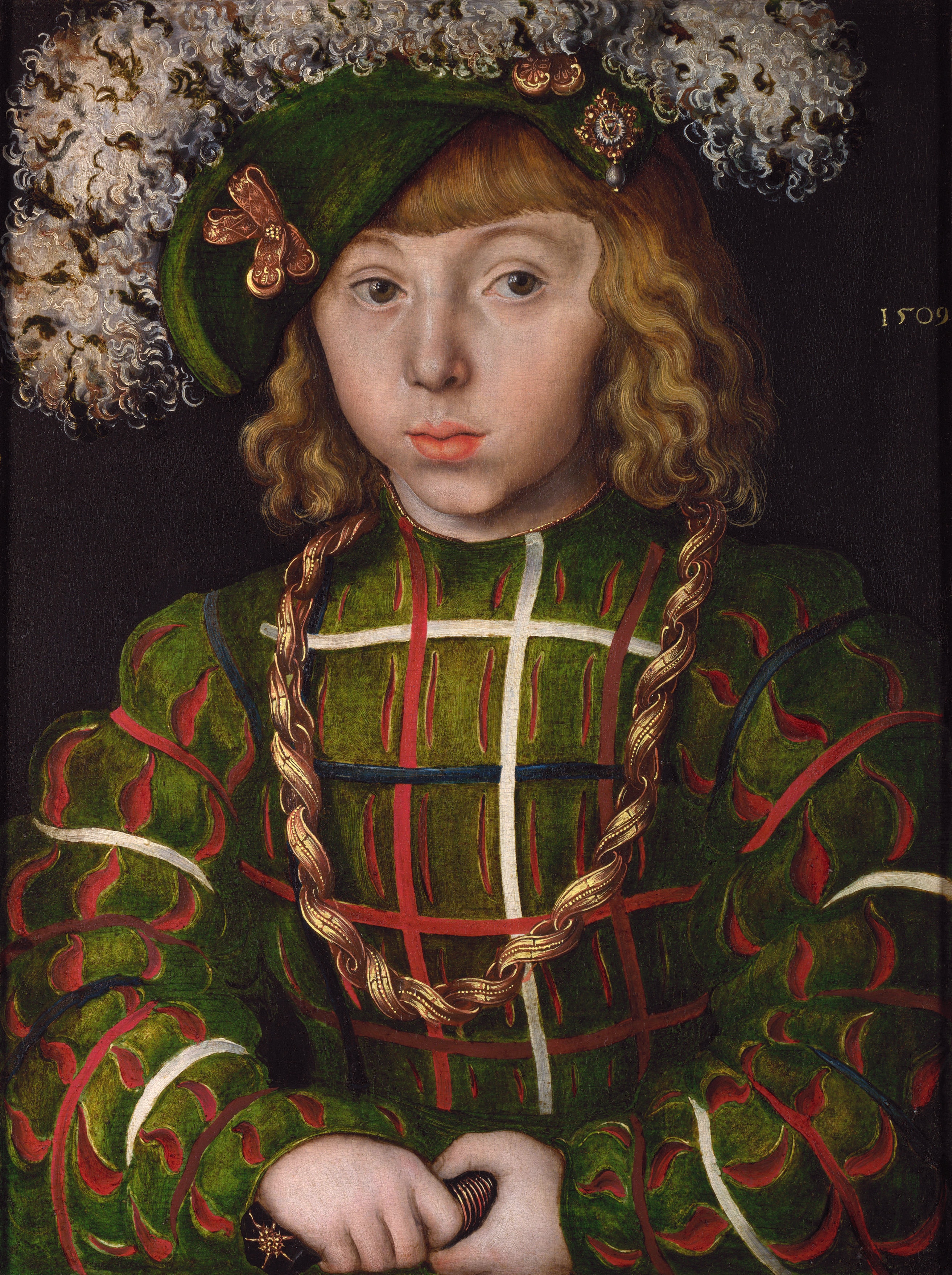 Portrait of Johann Friedrich the Magnanimous by Lucas Cranach the Elder