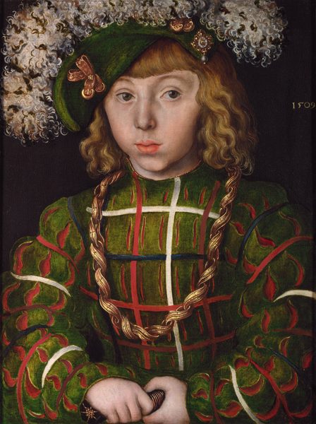 Portrait of Johann Friedrich the Magnanimous by Lucas Cranach the Elder