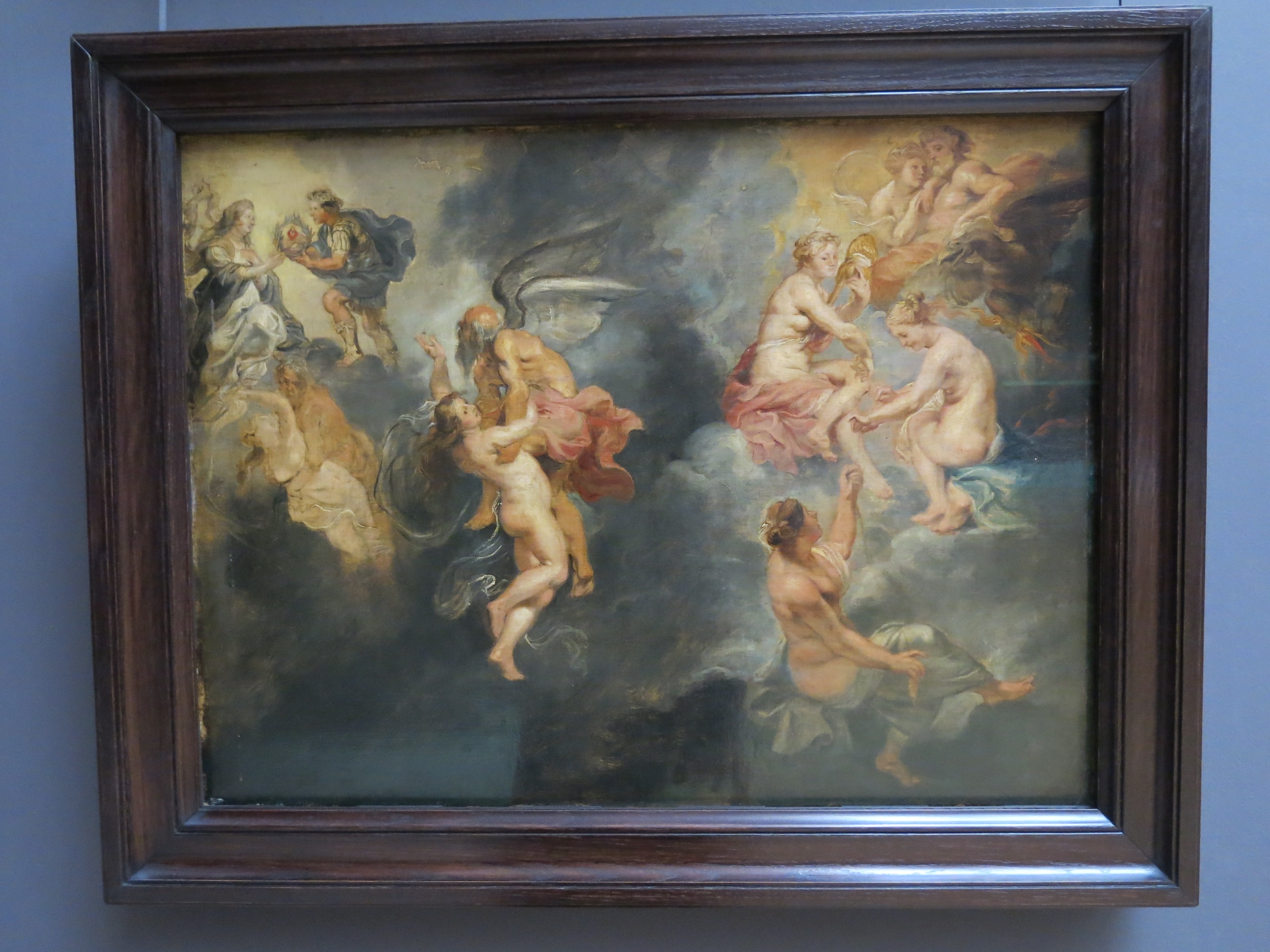 Les Parques filant et le triomphe de la Vérité (Louvre, MI 212) by Tangopaso