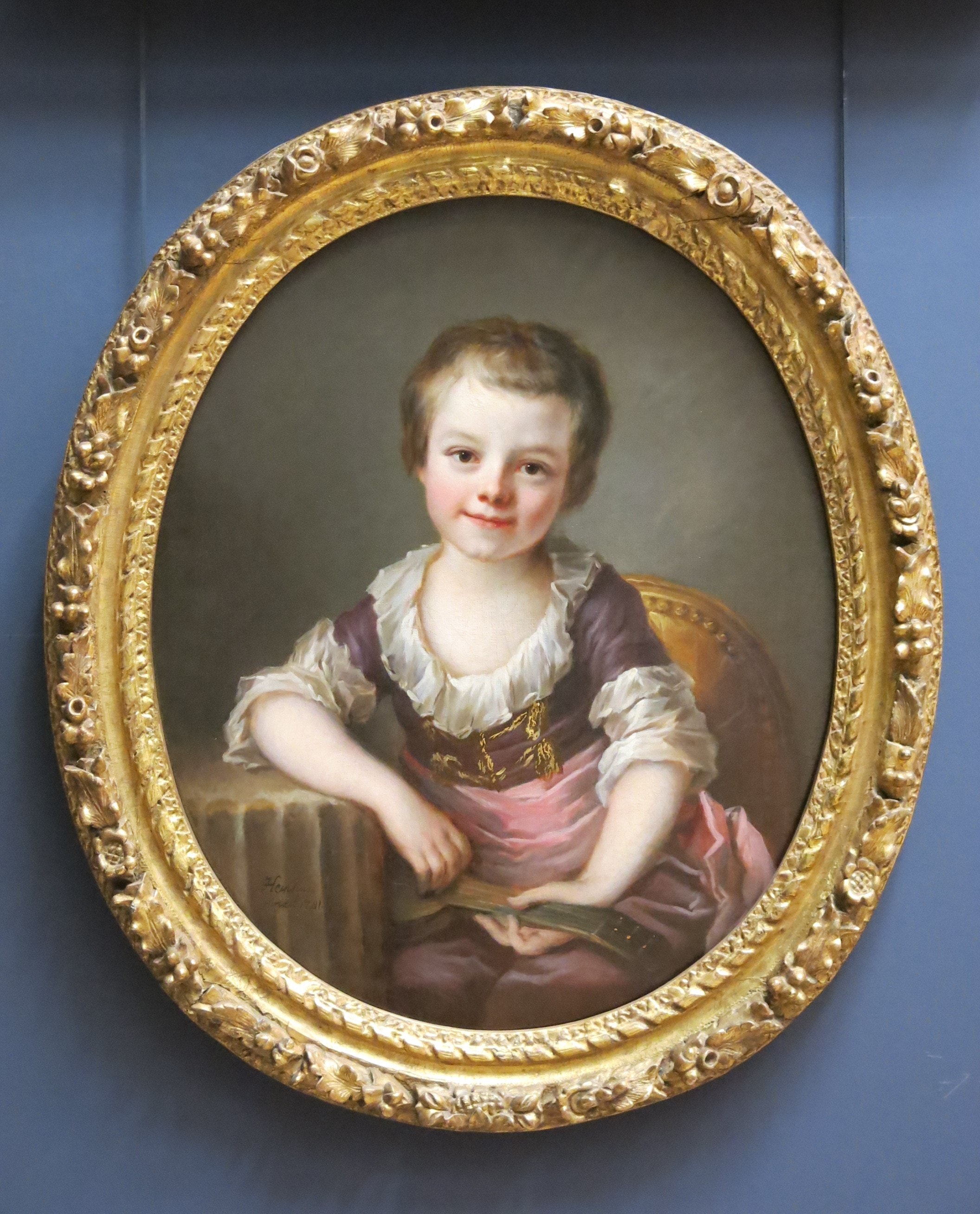 Portrait d'enfant jouant de la guitare (Louvre, INV 20603) by Tangopaso