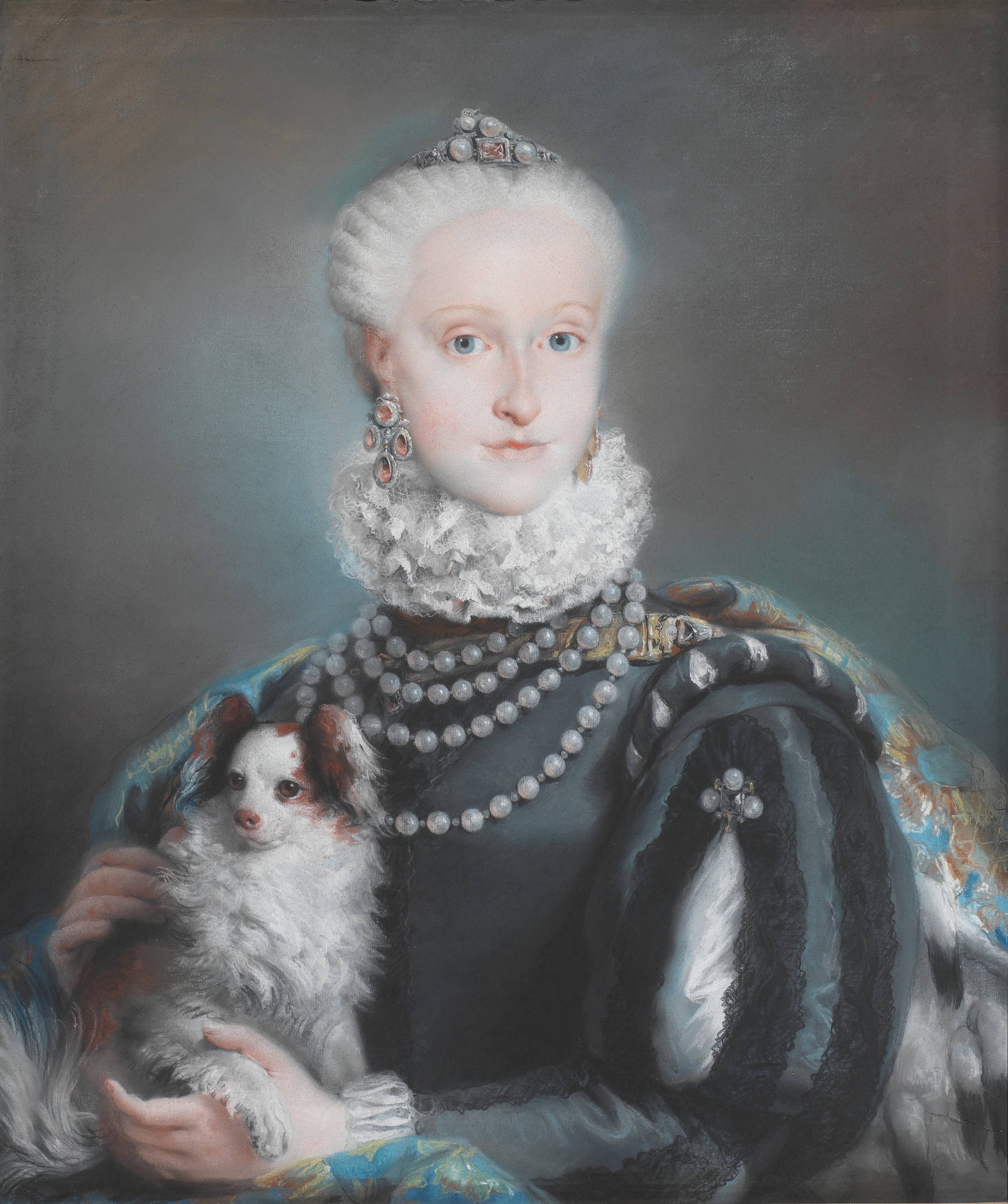 Portrait of Infanta Maria Josefa of Spain (1744-1801) by Lorenzo Baldissera Tiepolo
