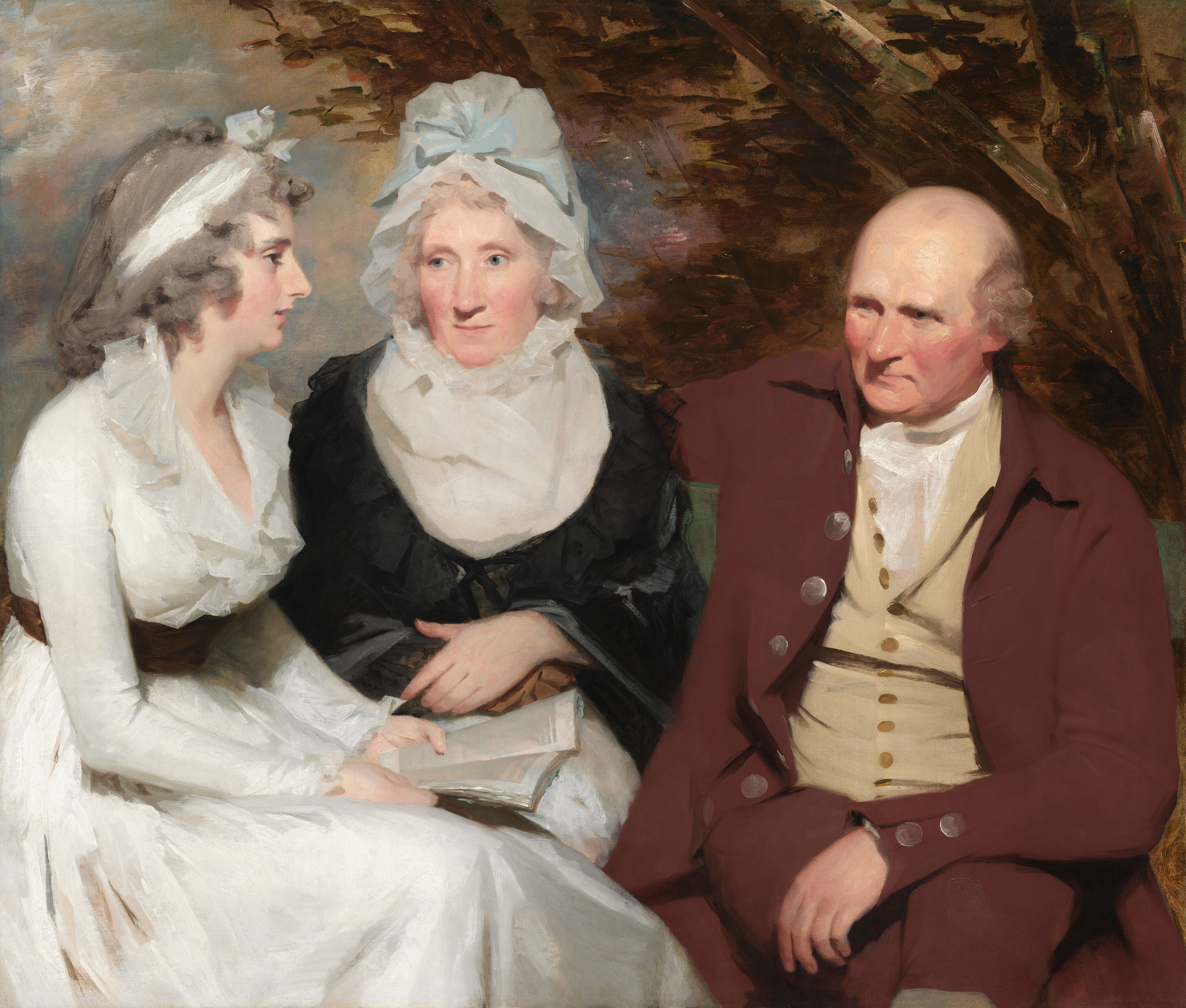 John Johnstone, Betty Johnstone, and Miss Wedderburn