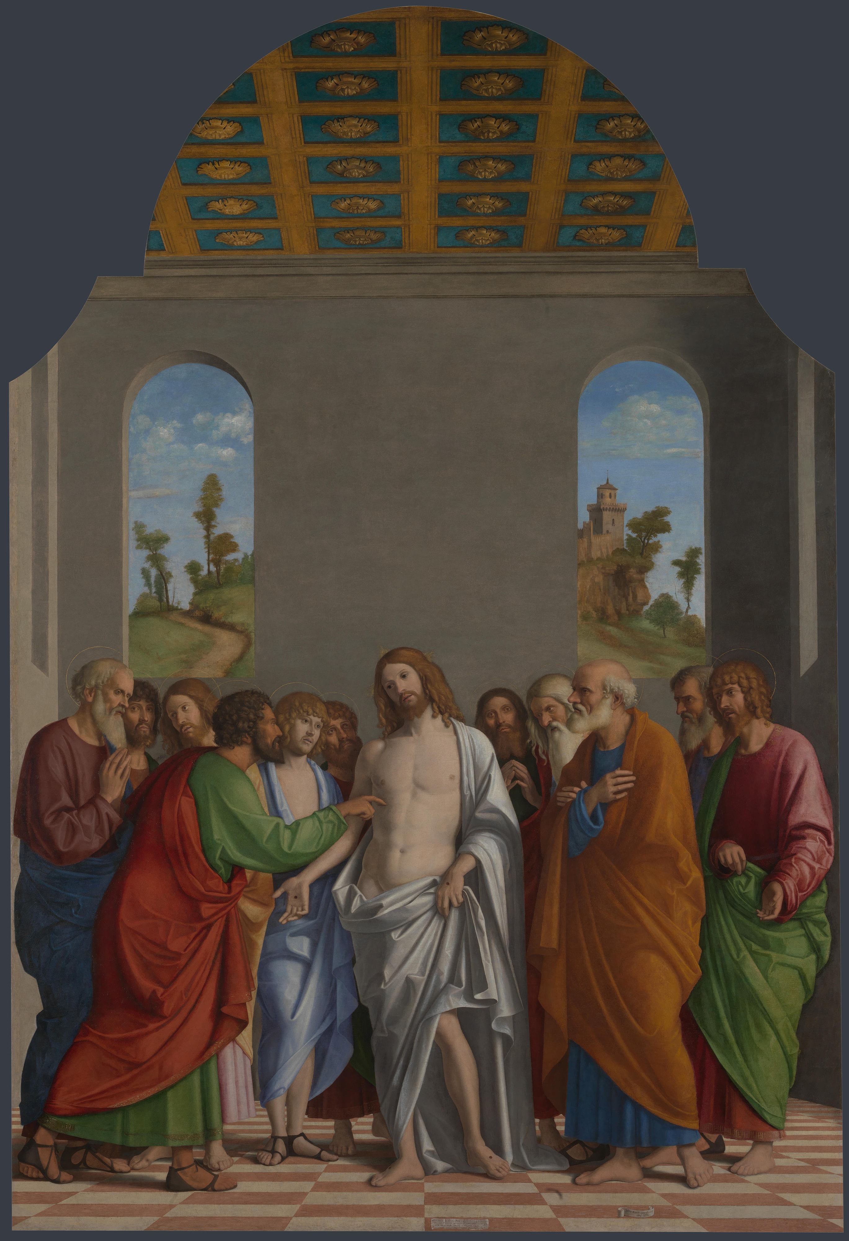 The Incredulity of Saint Thomas by Giovanni Battista Cima da Conegliano