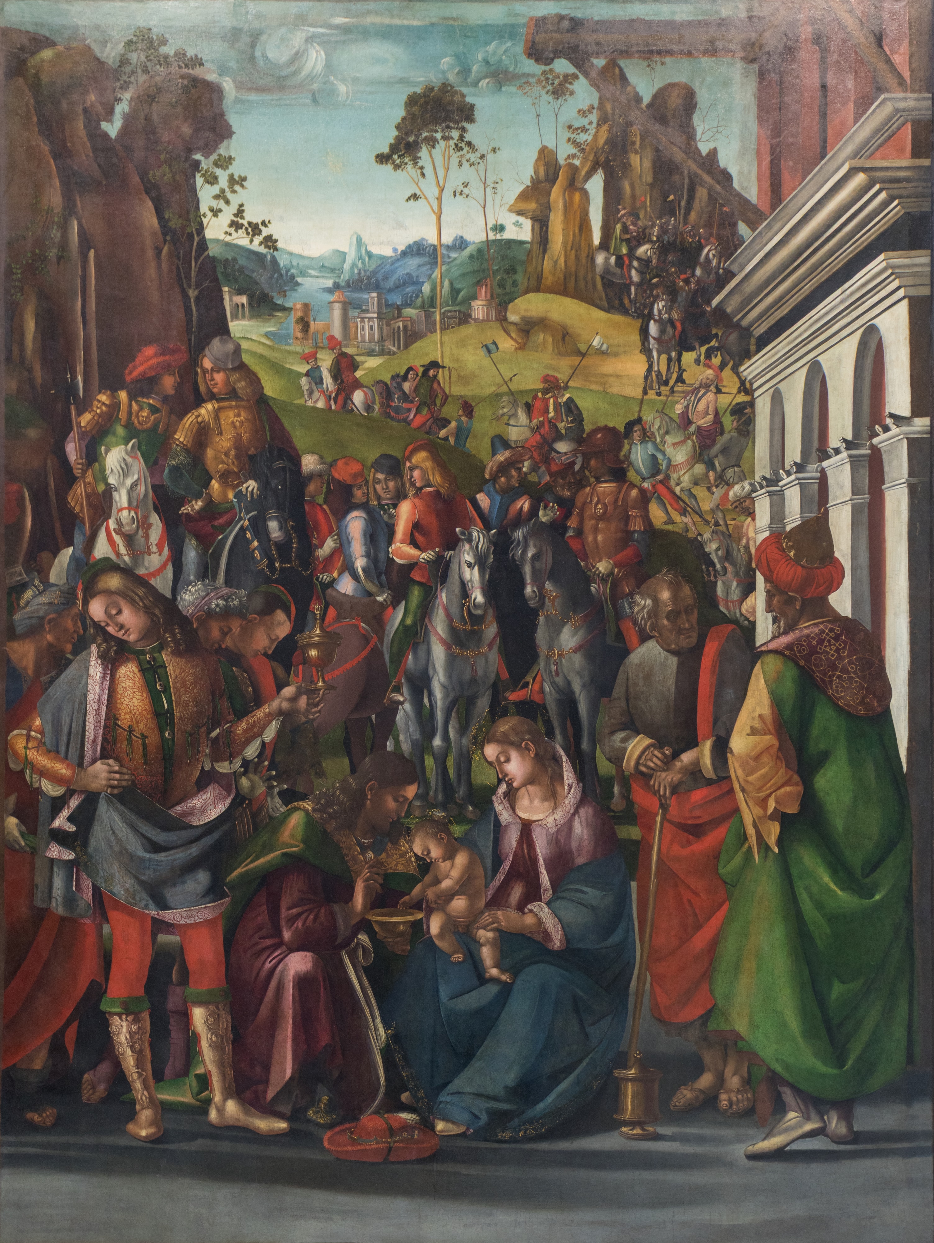 L’Adoration des Mages par Luca Signorelli by JackyM59