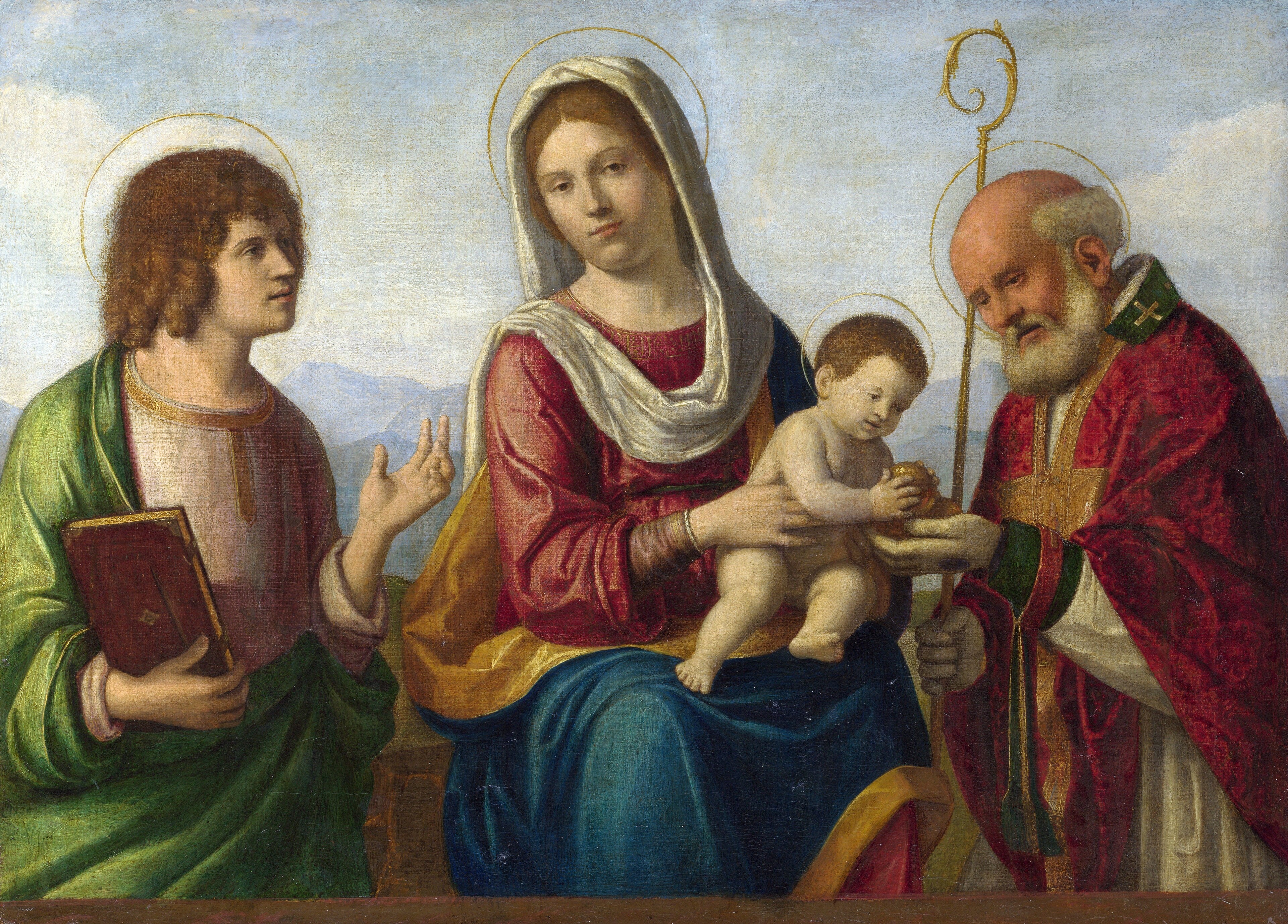 The Virgin and Child with Saints by Giovanni Battista Cima da Conegliano