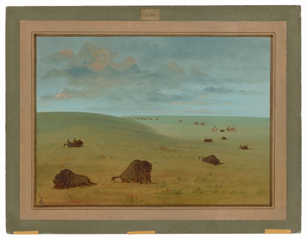 After the Buffalo Chase - Sioux